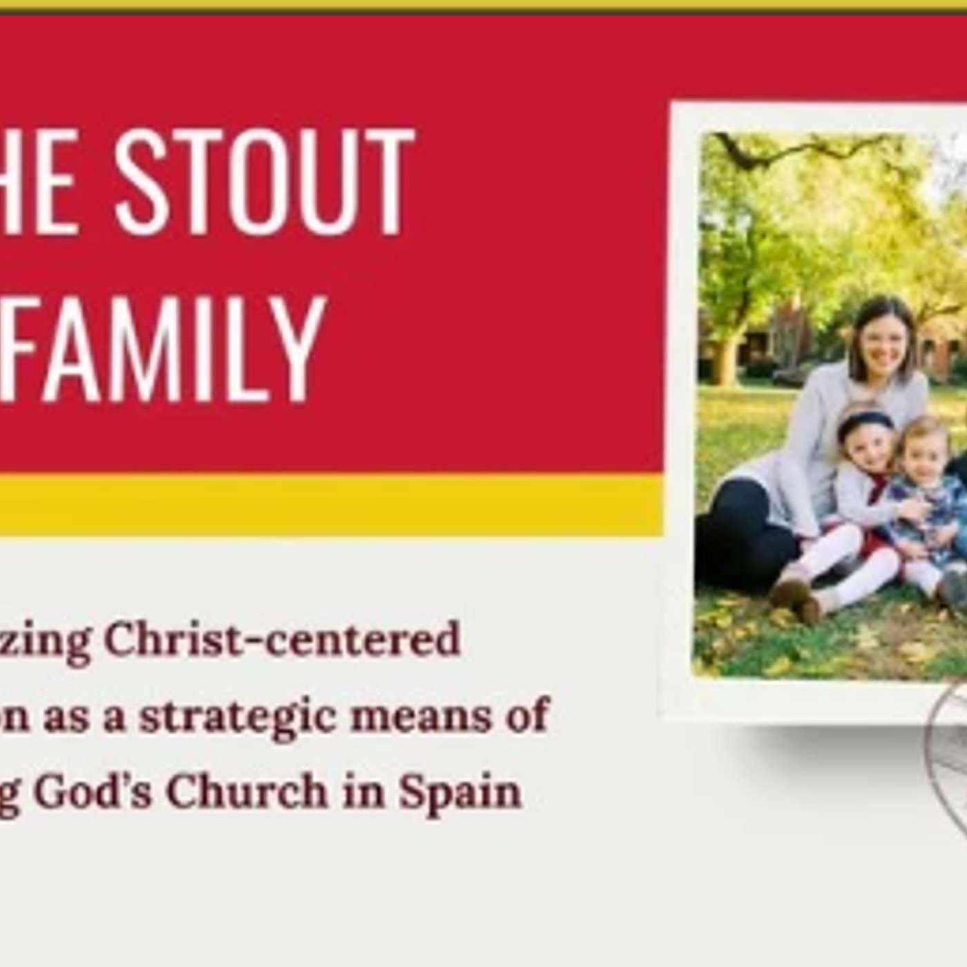 February 15, 2026 – The Stout Family - Missions Presentation Baptist Bible Church, Sparta MI episode artwork