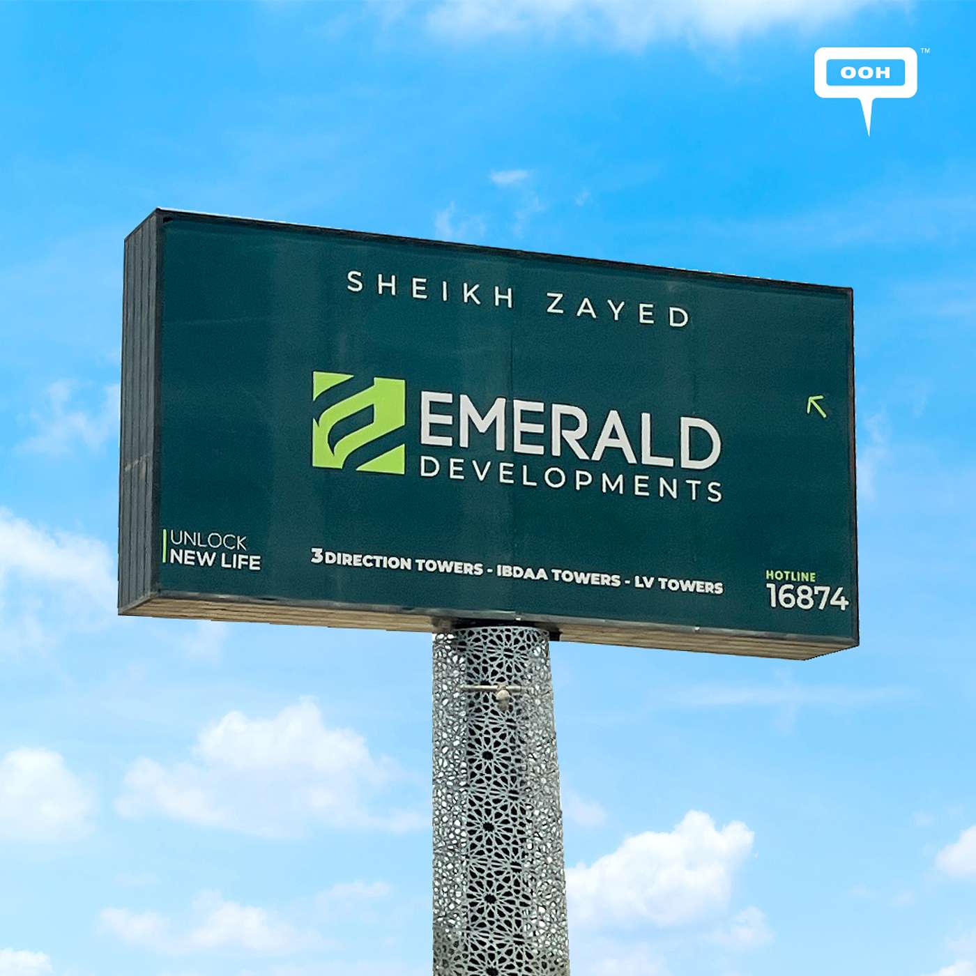 Emerald Developments Branding OOH Campaign Unlocks New Life episode artwork