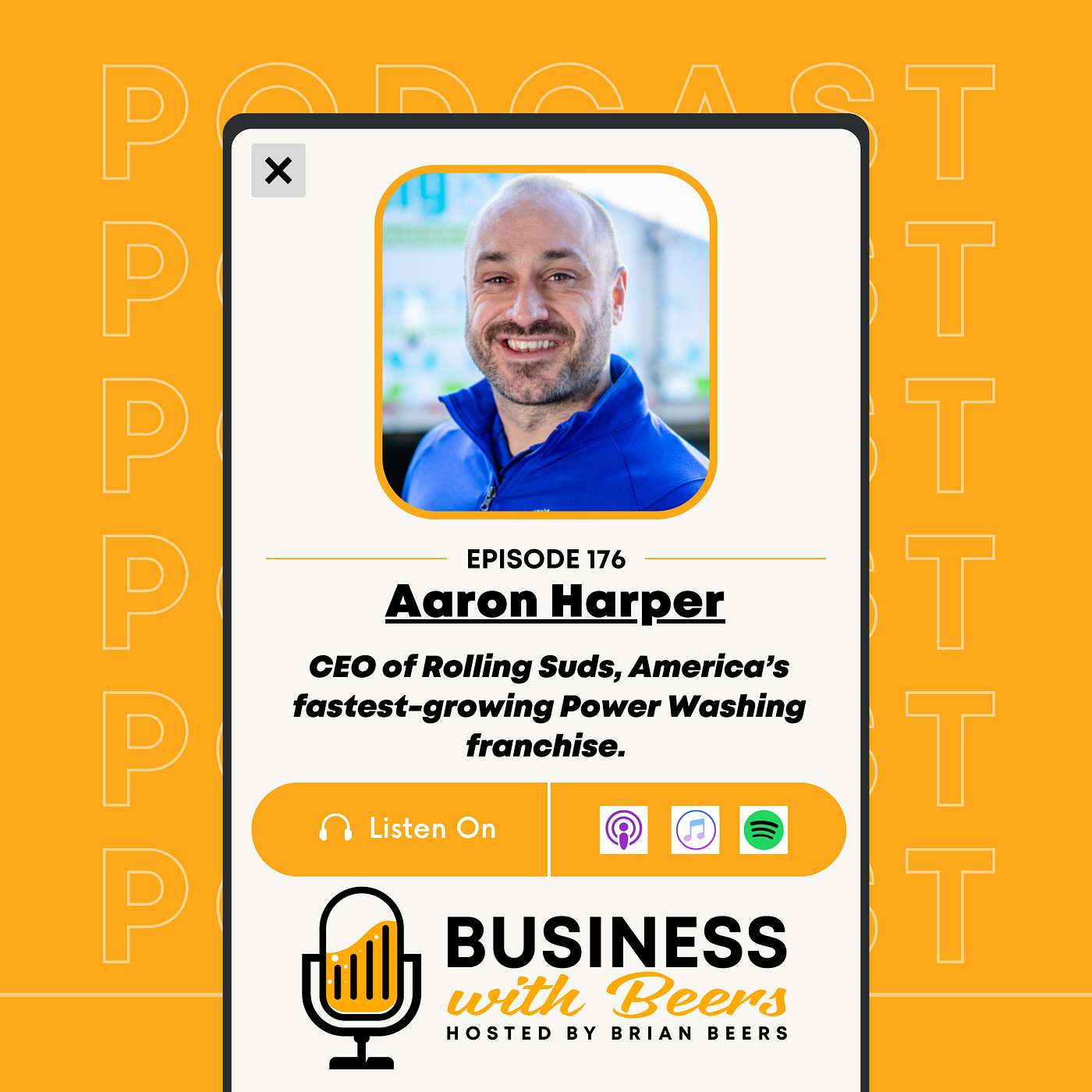 Responsible Franchise Growth with Aaron Harper from Rolling Suds | Ep 176