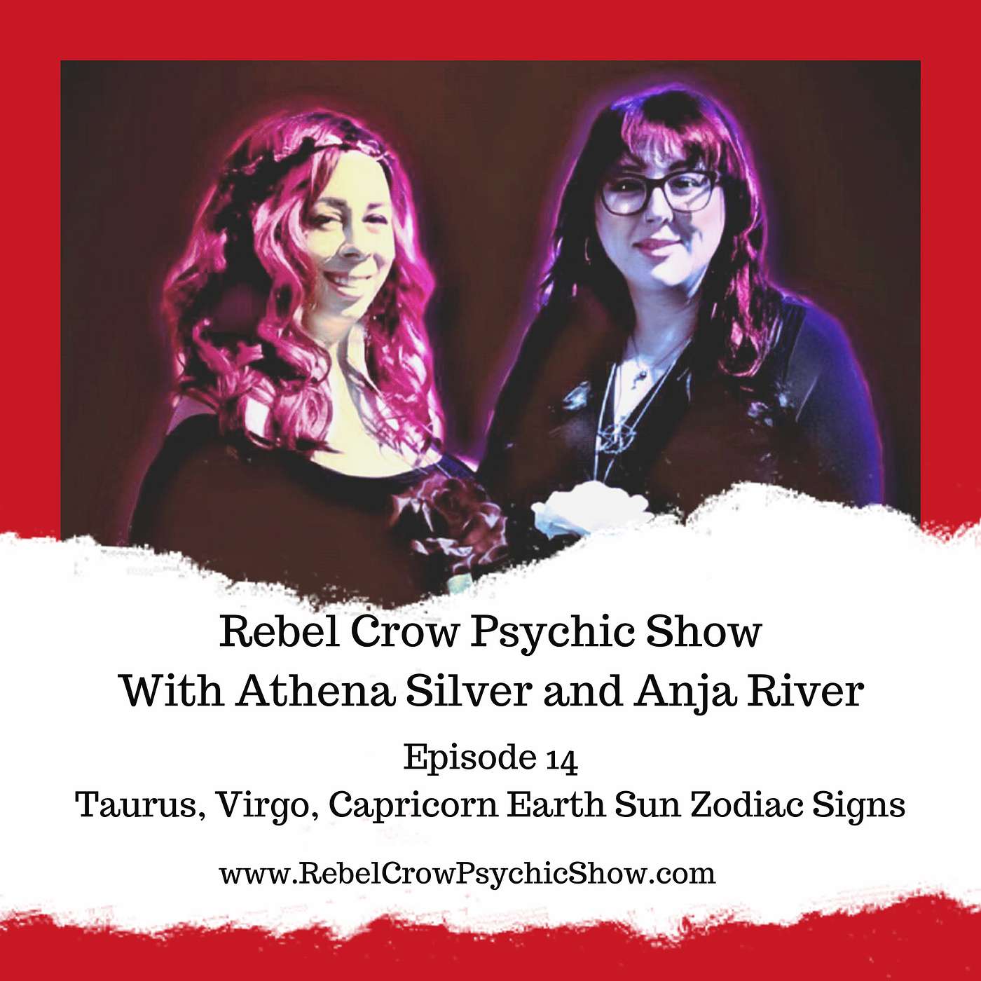 Taurus, Virgo, Capricorn, Earth Sun Zodiac Signs - Episode 14 - Rebel Crow Psychic Show