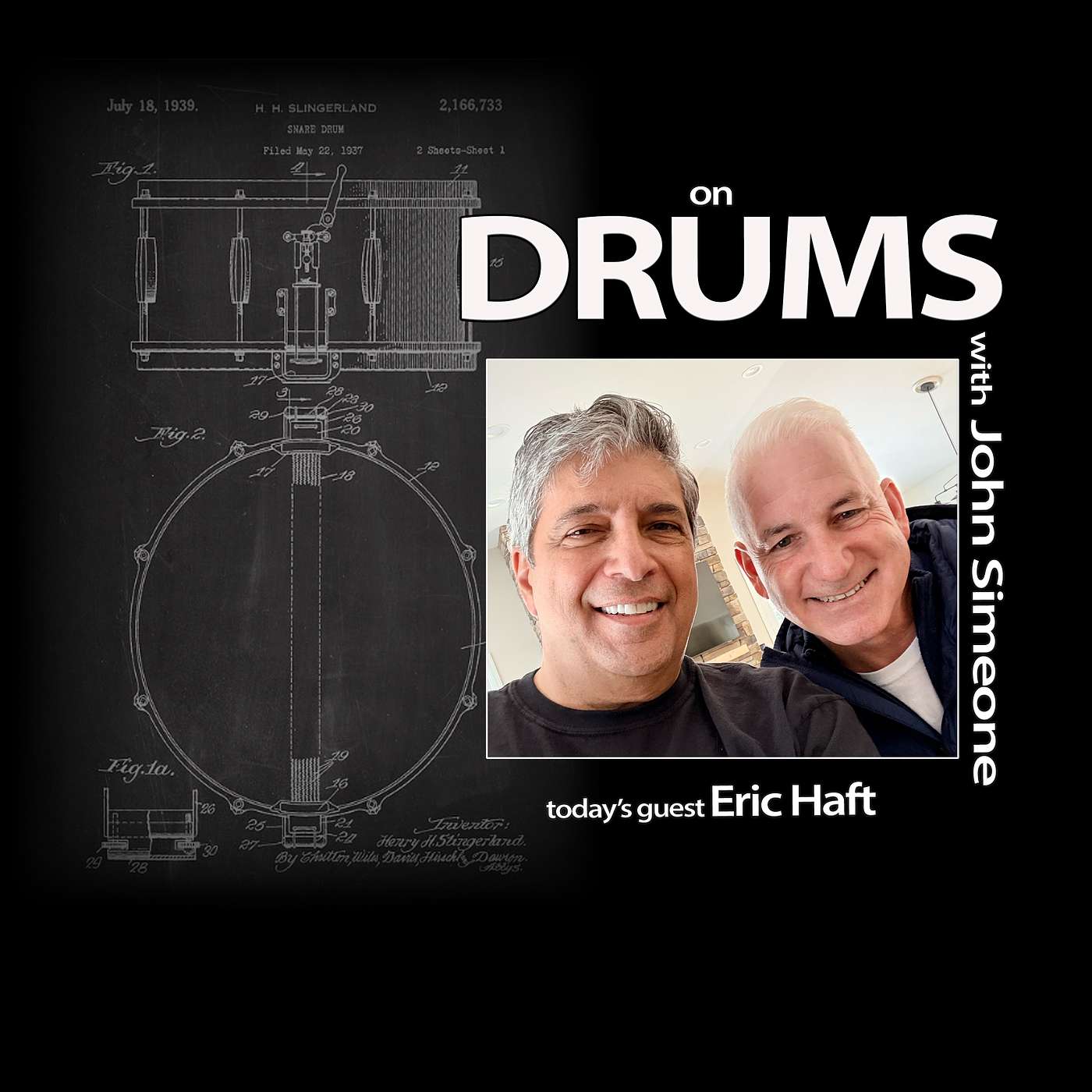 on DRUMS, with John Simeone