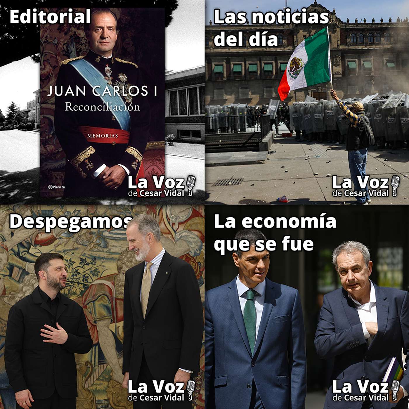 Programa Completo de La Voz de César Vidal - 18/11/25