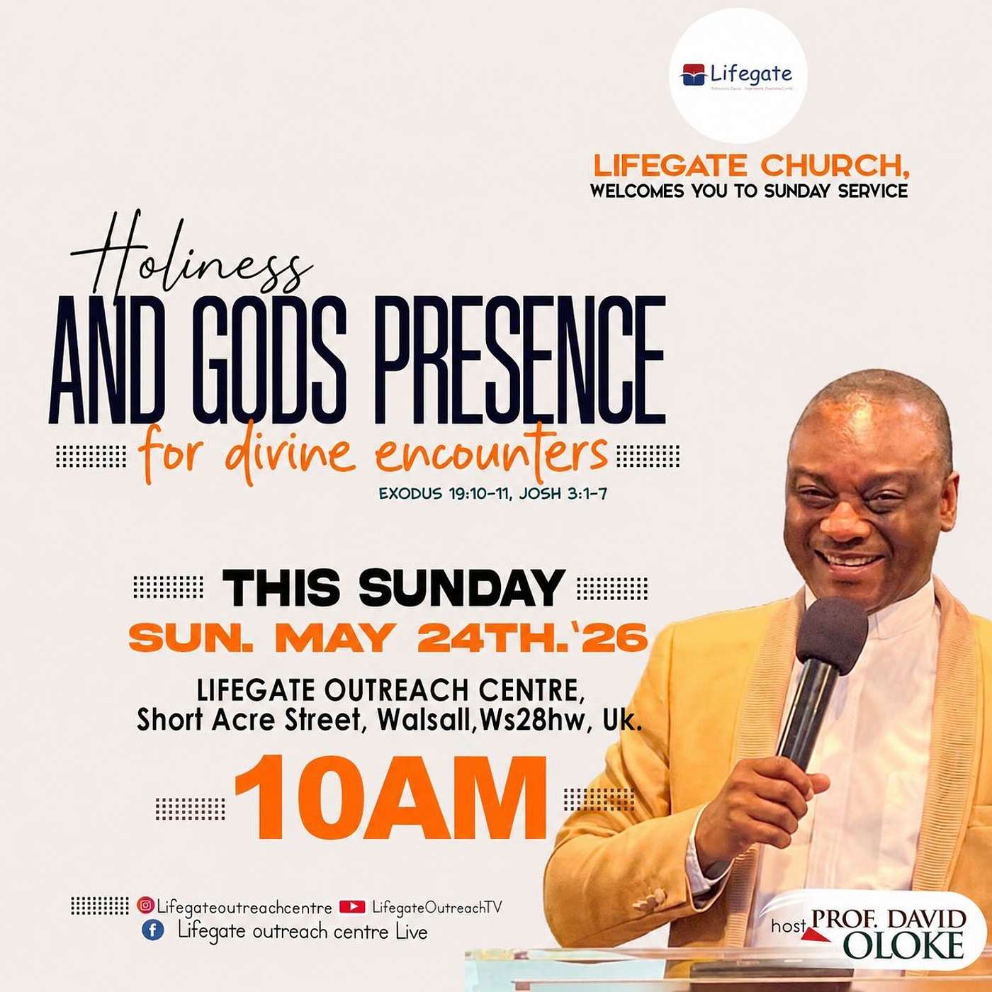 Holiness and God’s Presence for Divine Encounters (Session 4) - Lifegate Church - 24.5.26 episode artwork