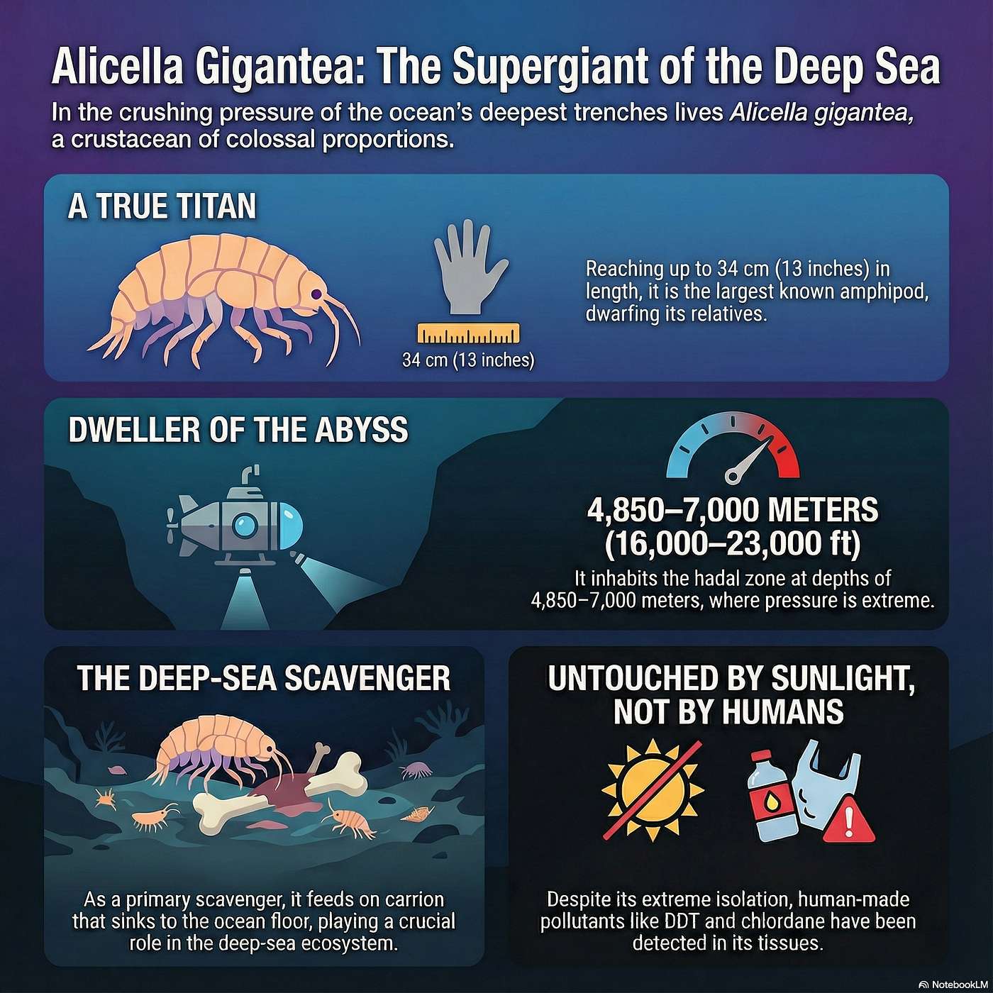 Alicella gigantea: The 34-Centimeter Giant Amphipod of the Deep episode artwork