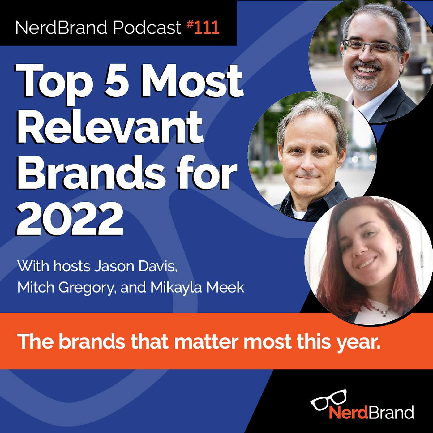 E111: Top 5 Brands that are relevant for 2022 episode artwork