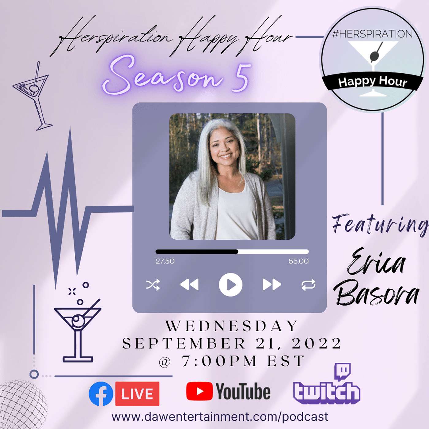 Herspiration Happy Hour, Season 5, Eps. 29: Representation in Children's Books w/ Erica Basora episode artwork