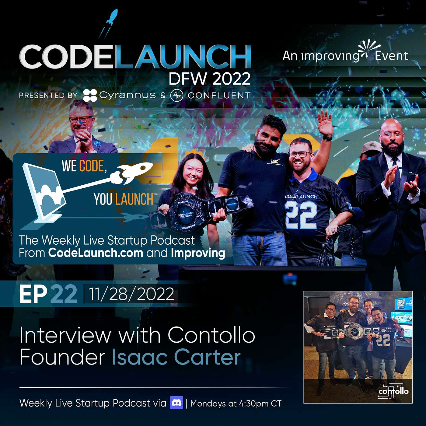 We Code, You Launch: The Startup Community Podcast From CodeLaunch & Improving