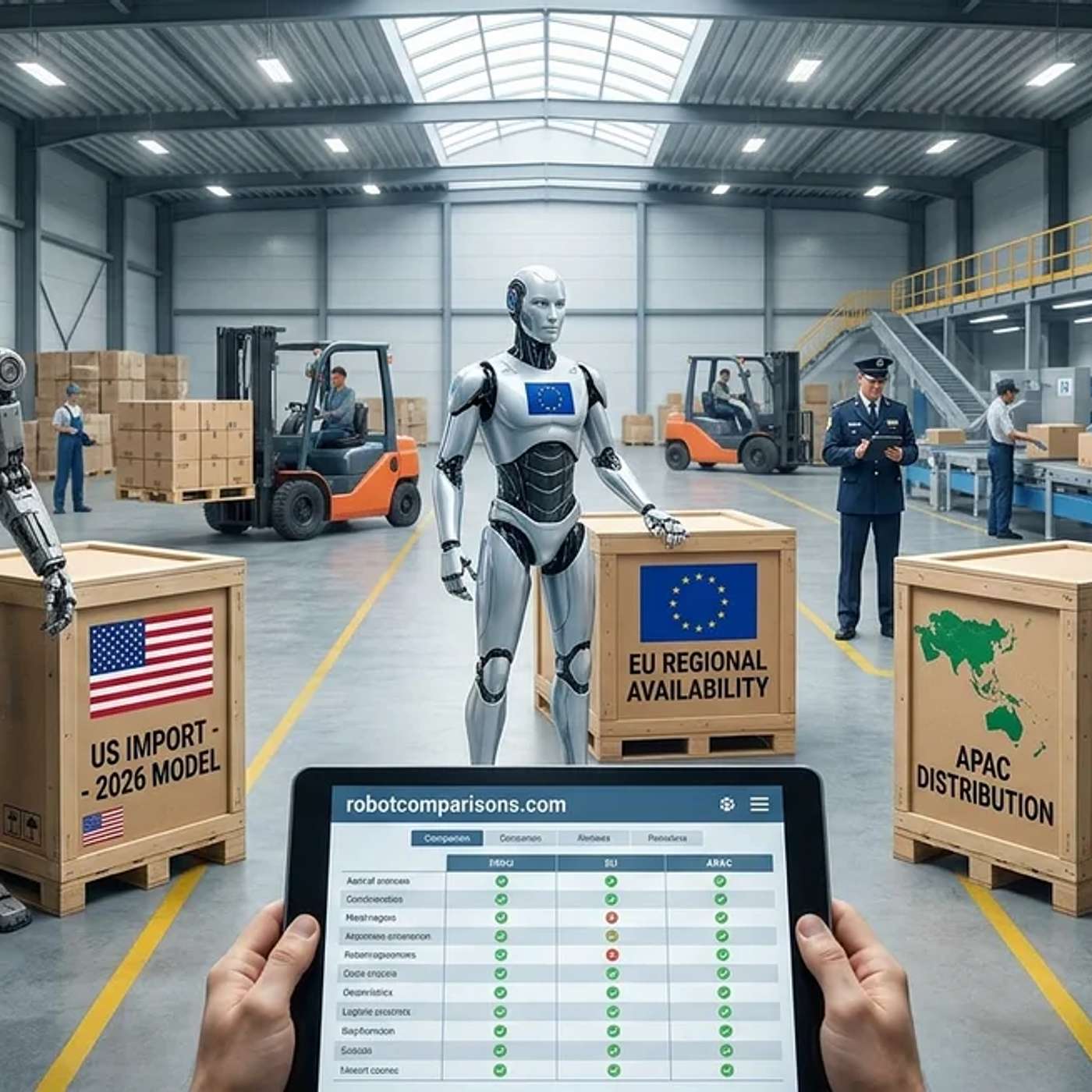 Regional Availability and Import Considerations for 2026 Humanoids: US, EU, and APAC episode artwork