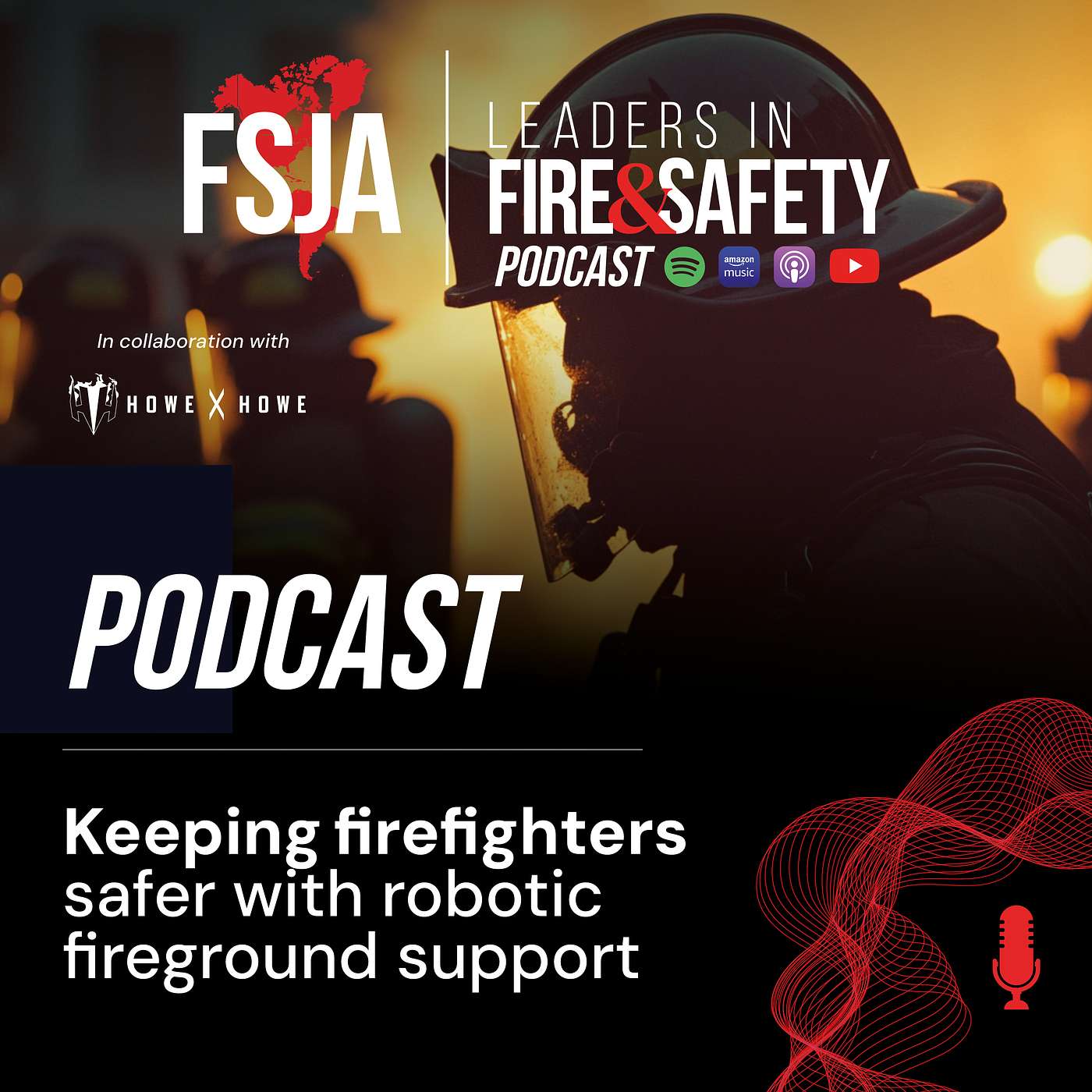 Keeping firefighters safer with robotic fireground support episode artwork