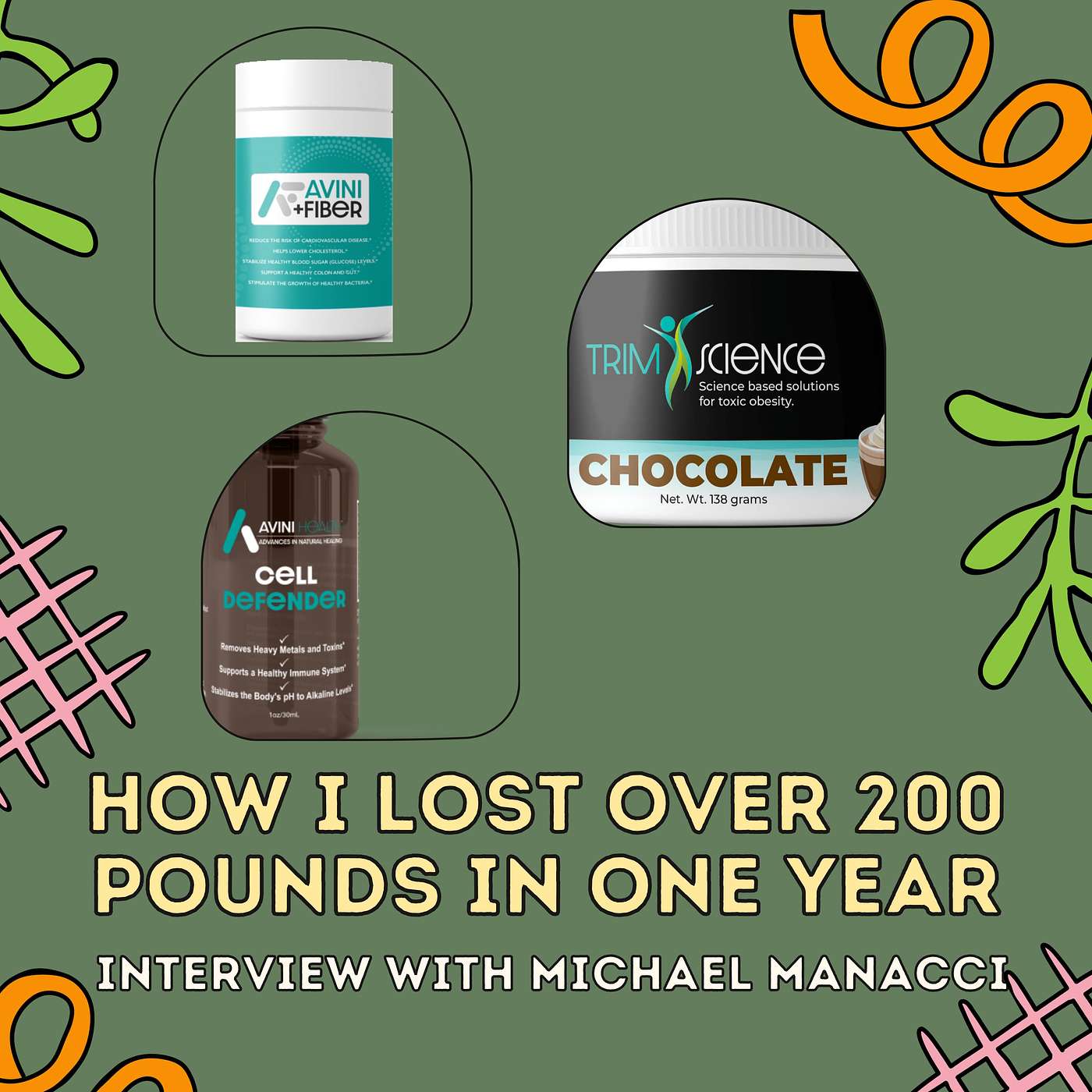 How I lost over 200 pounds in one year! - an interview with Michael Manacci