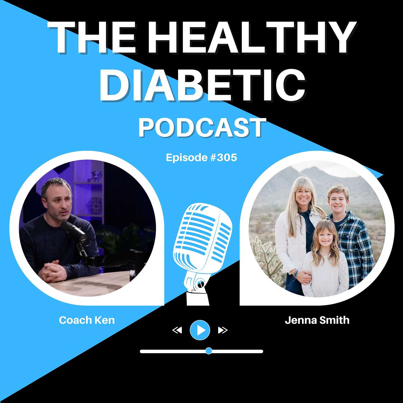 #305: Diabetes Resilience through Divorce & Breast Cancer - Jenna Smith