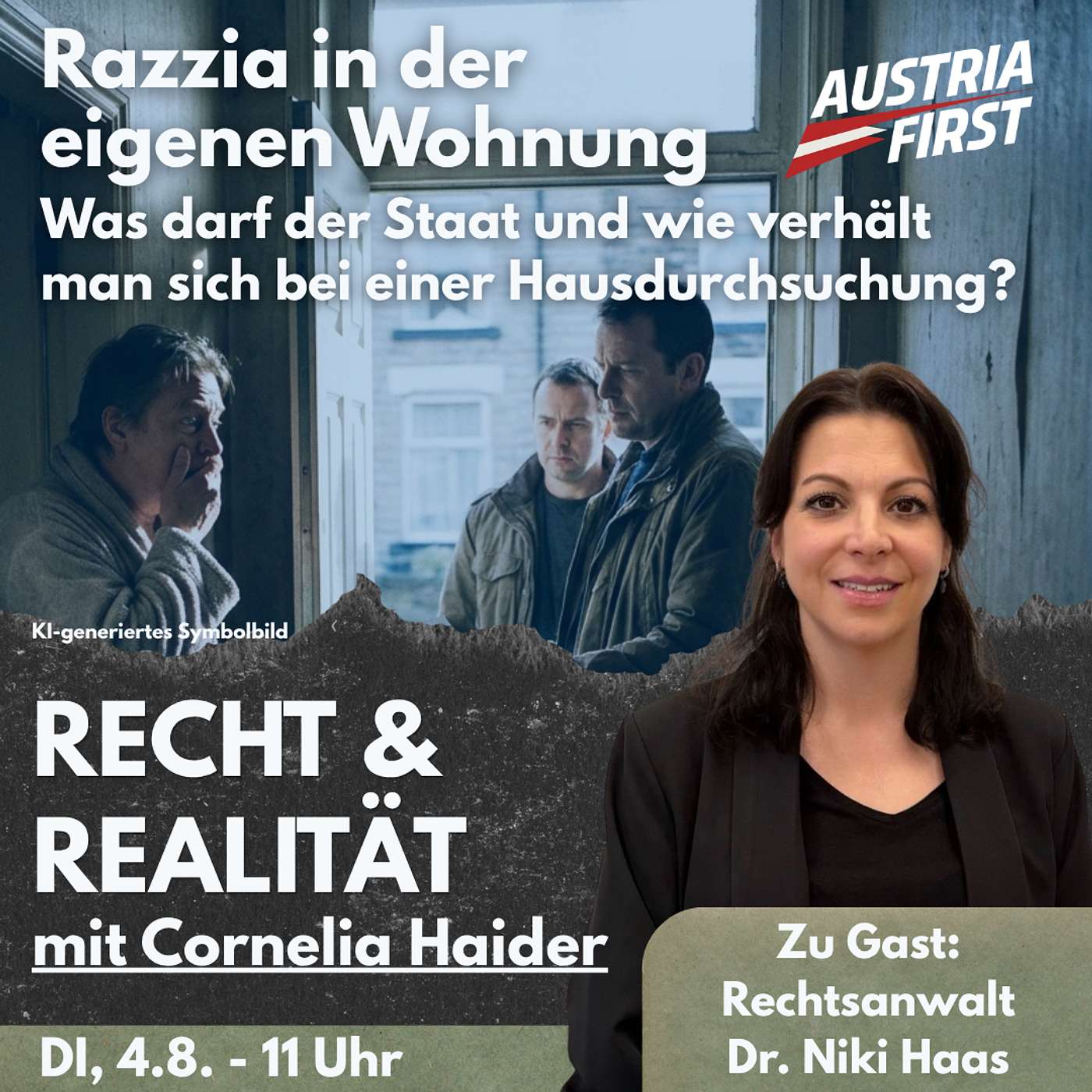 Hausdurchsuchung: Eure Rechte, wenn die Polizei anklopft - Recht und Realität episode artwork