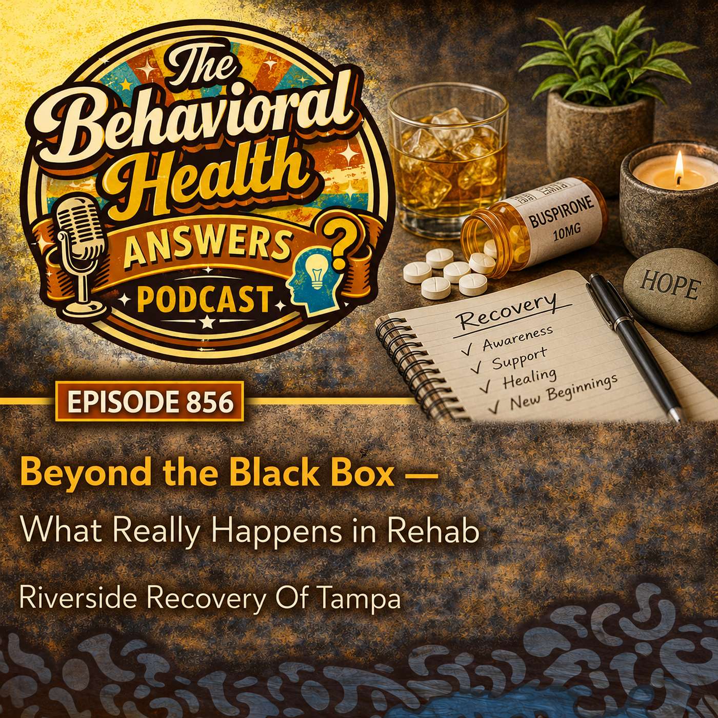 Episode 856: Beyond the Black Box - What Really Happens in Rehab | Riverside Recovery Of Tampa episode artwork