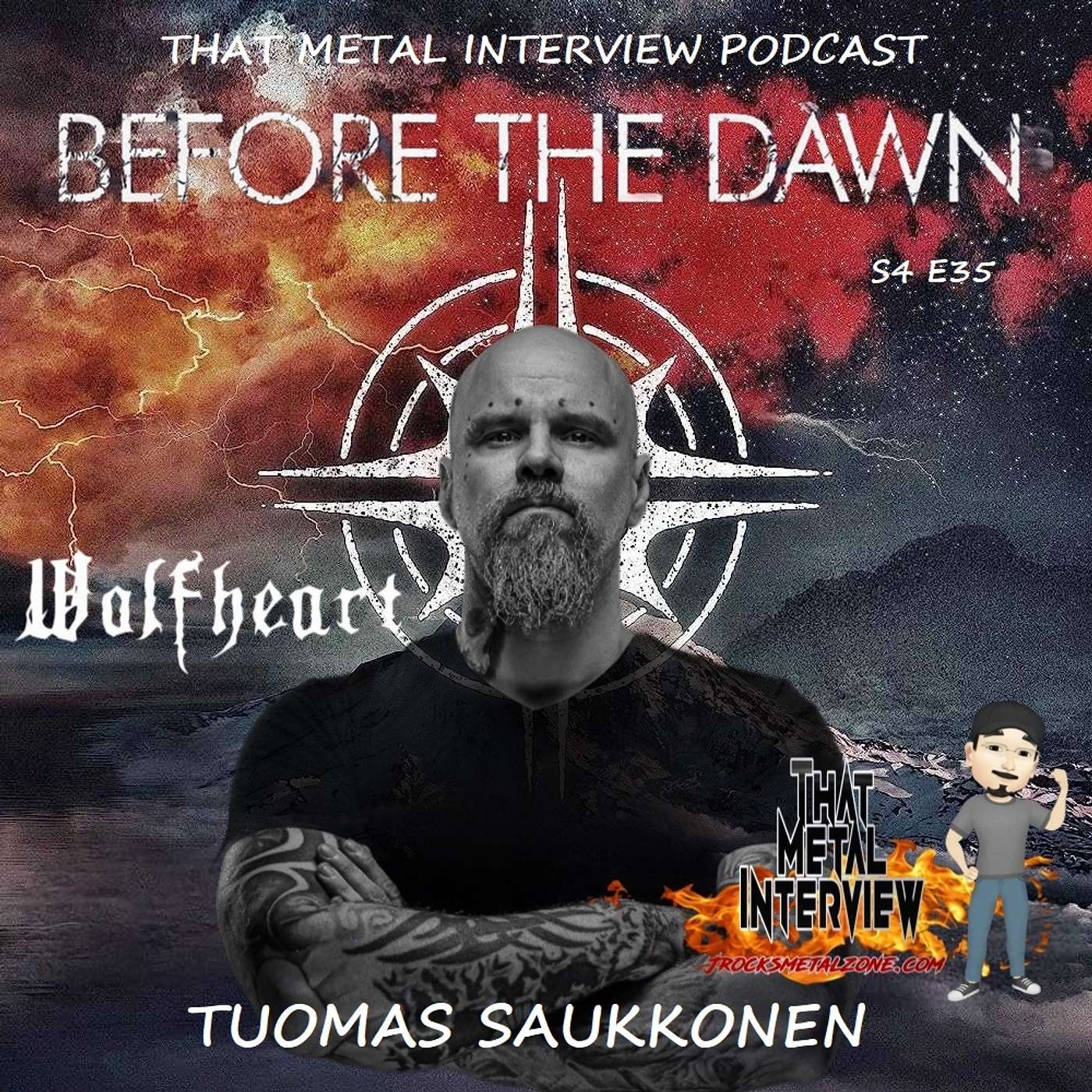 Interview w/ Tuomas Saukkonen of BEFORE THE DAWN & WOLFHEART S4 E35