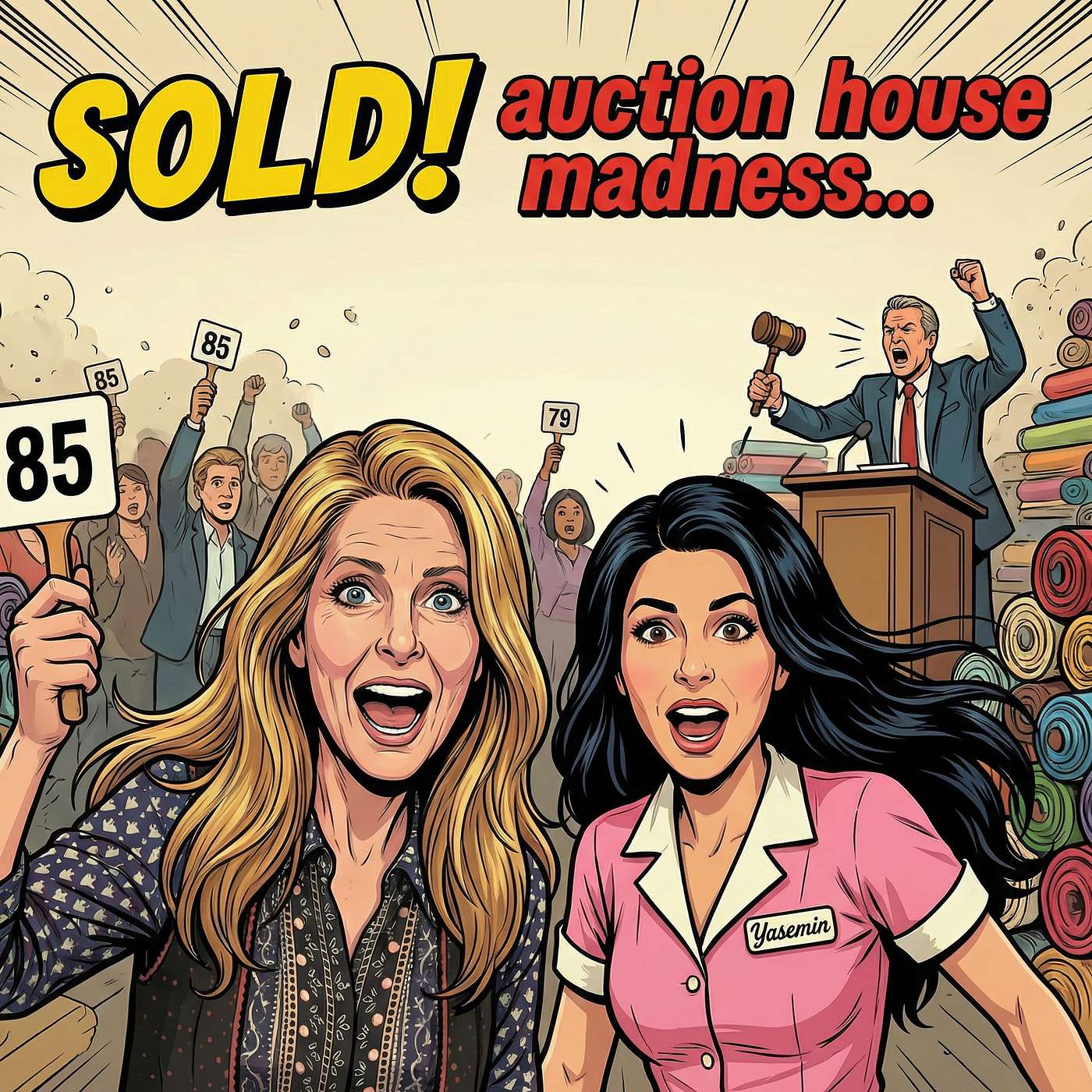 Episode 9: Going Once, Going Twice, SOLD! - Auction Adventures & Fabric Finds with Etsy Reseller Kira Hartley Klinger Episode 9: Going Once, Going Twice, SOLD! - Auction Adventures & Fabric Finds with Etsy Reseller Kira Hartley Klinger