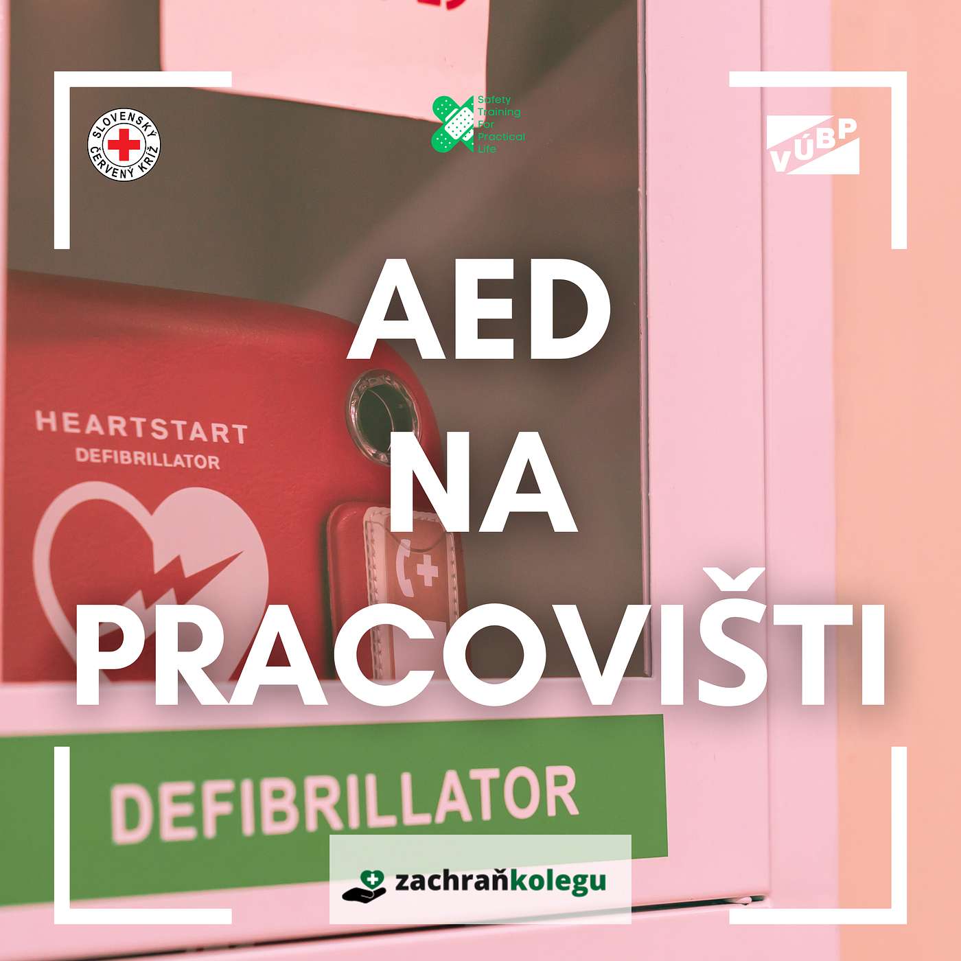 Zachraň kolegu - Automatizovaný externí defibrilátor (AED) na pracovišti