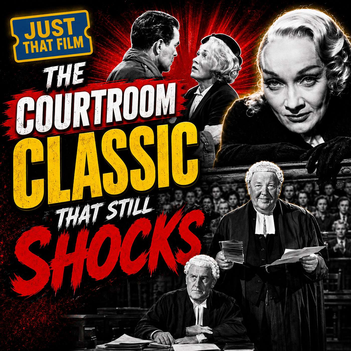 Witness for the Prosecution (1957) | Movie Review | Just That Film Podcast | One of the Greatest Courtroom Thrillers Ever?