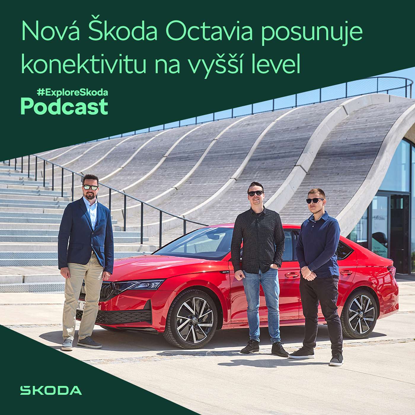 #ExploreŠkoda Podcast: Fanoušci konektivity si u nové Škody Octavia přijdou na své