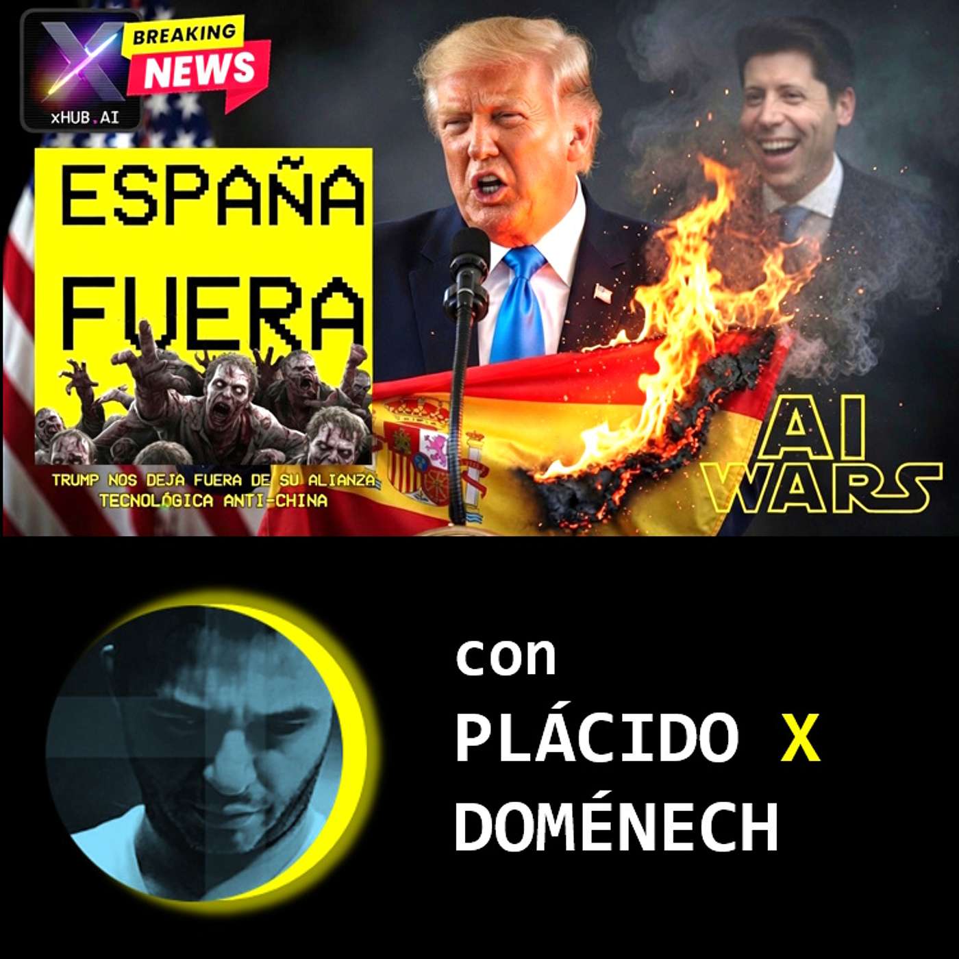 T6.E148. INSIDE X ESPAÑA FUERA : Trump nos deja fuera de su alianza tecnológica anti-China