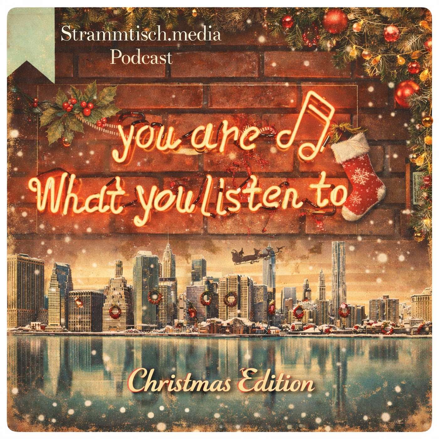 Strammtisch Nr. 91 - Weihnachten: Nähe, Druck, Konflikte  - Nici, Georg, Gil