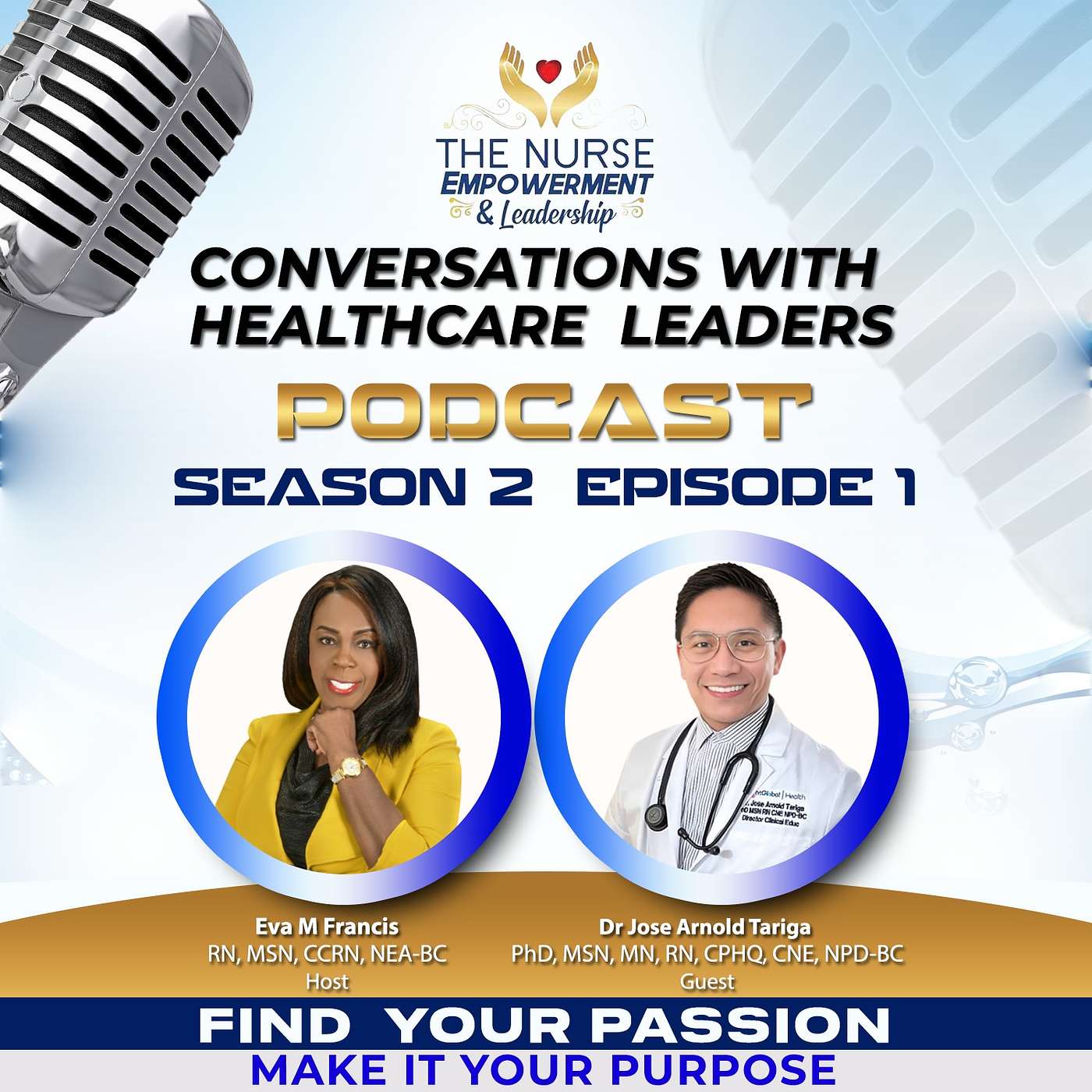 The Nurse Empowerment and Leadership Podcast with Dr. Eva M Francis