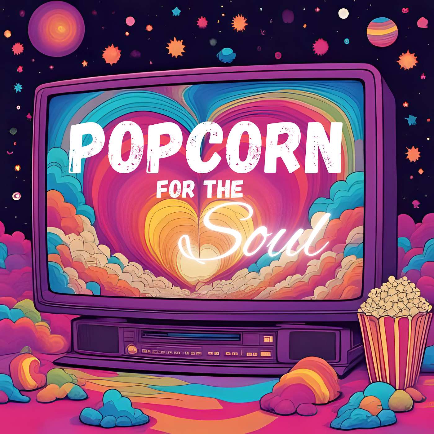 Popcorn for the Soul podcast artwork