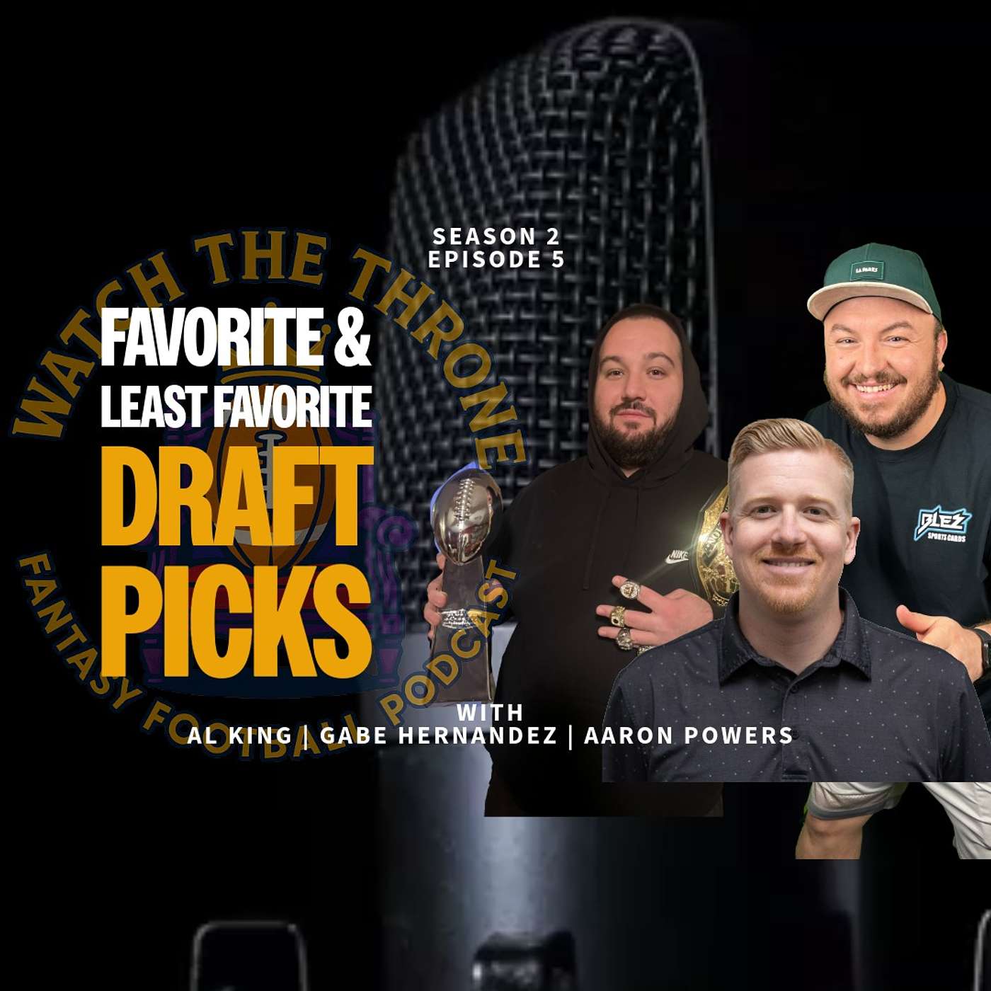 Favorite & Least Favorite 2025 Fantasy Football Draft Picks, Rounds 1-6 episode artwork