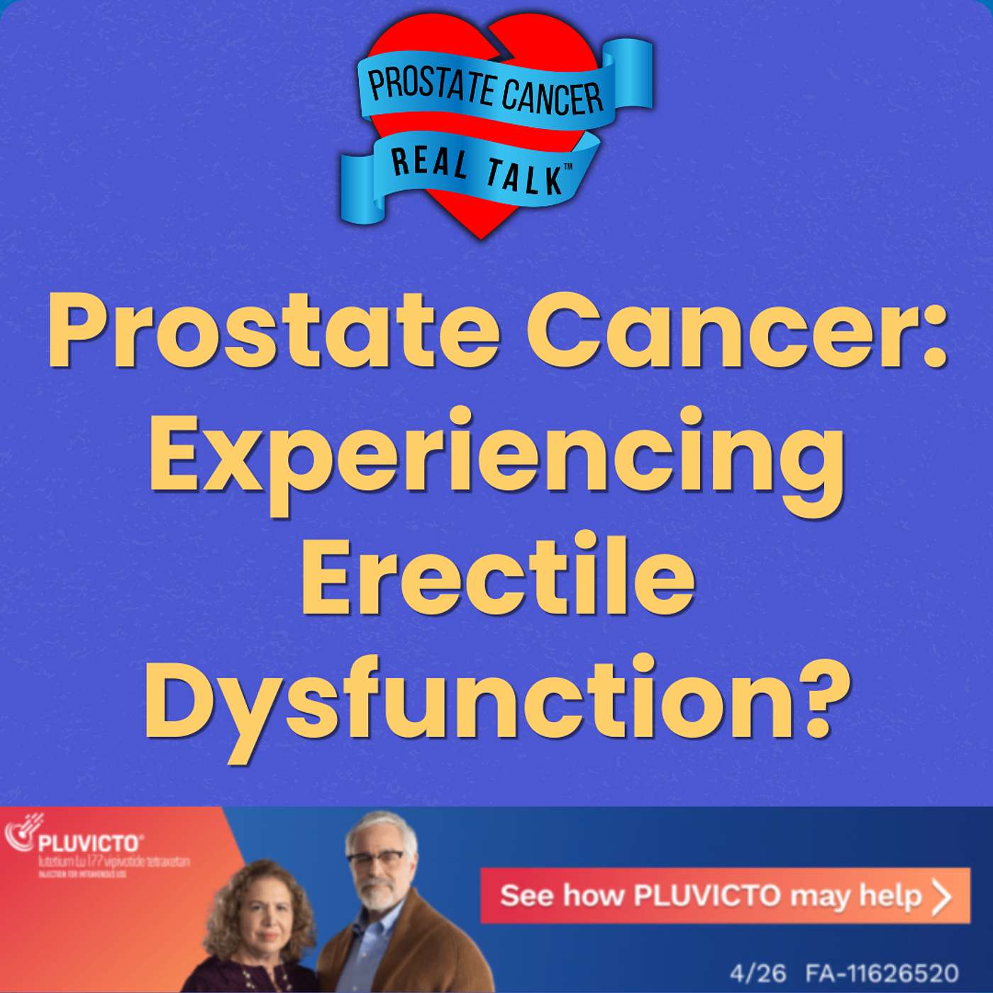 Prostate Cancer: Experiencing Erectile Dysfunction? episode artwork