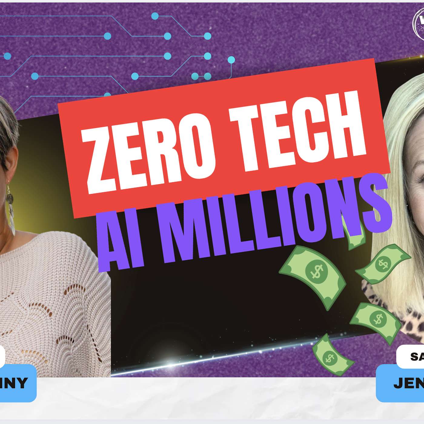 She Built a $4M AI Company With Zero Tech Background | Jenna Larson episode artwork