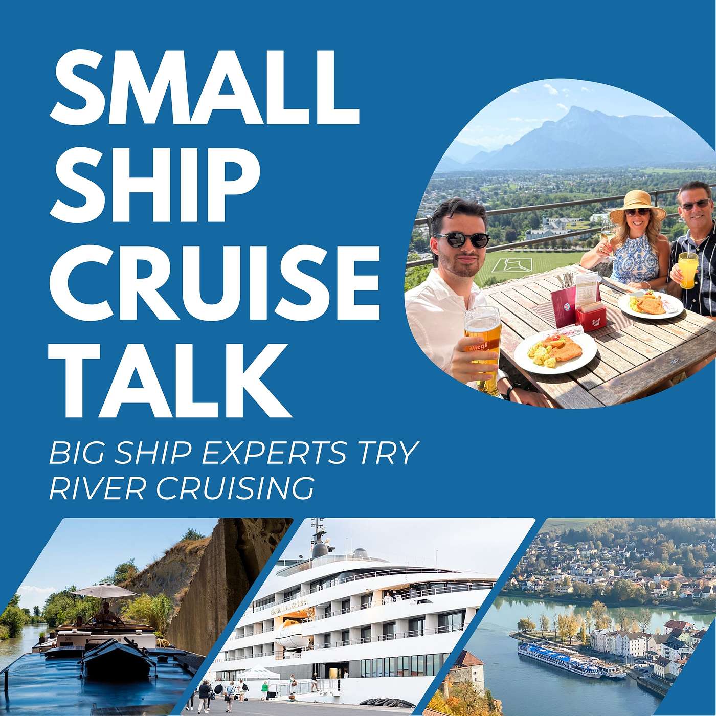 Ocean Ship Experts Try River Cruising: Life Well Cruised Tips episode artwork