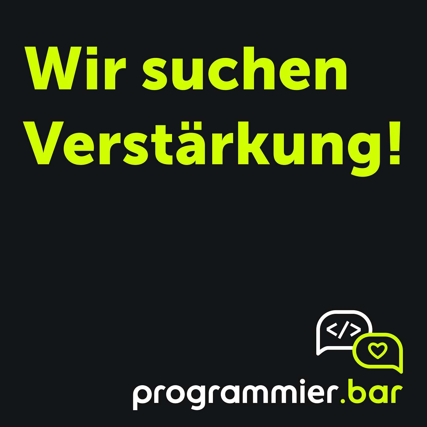 programmier.bar – der Podcast für App- und Webentwicklung