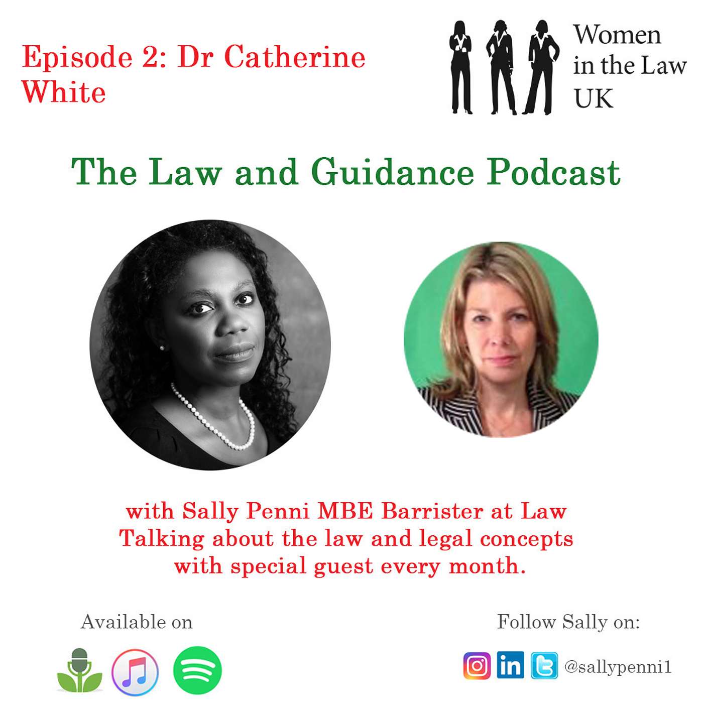 Episoide 2 - Law and Guidance Podcast with Dr Cath White episode artwork
