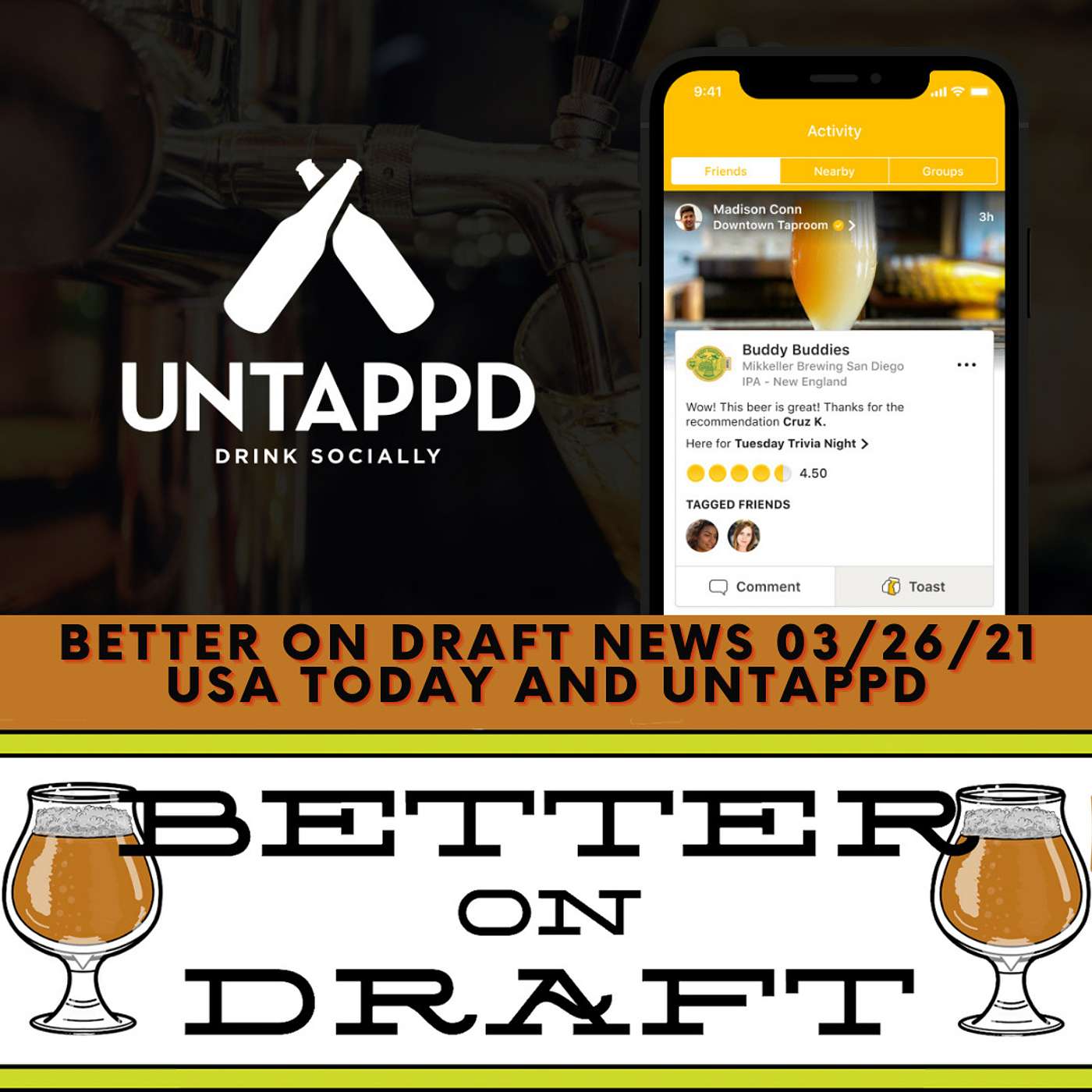 Craft Beer News (03/26/21) – USA Today and Untappd