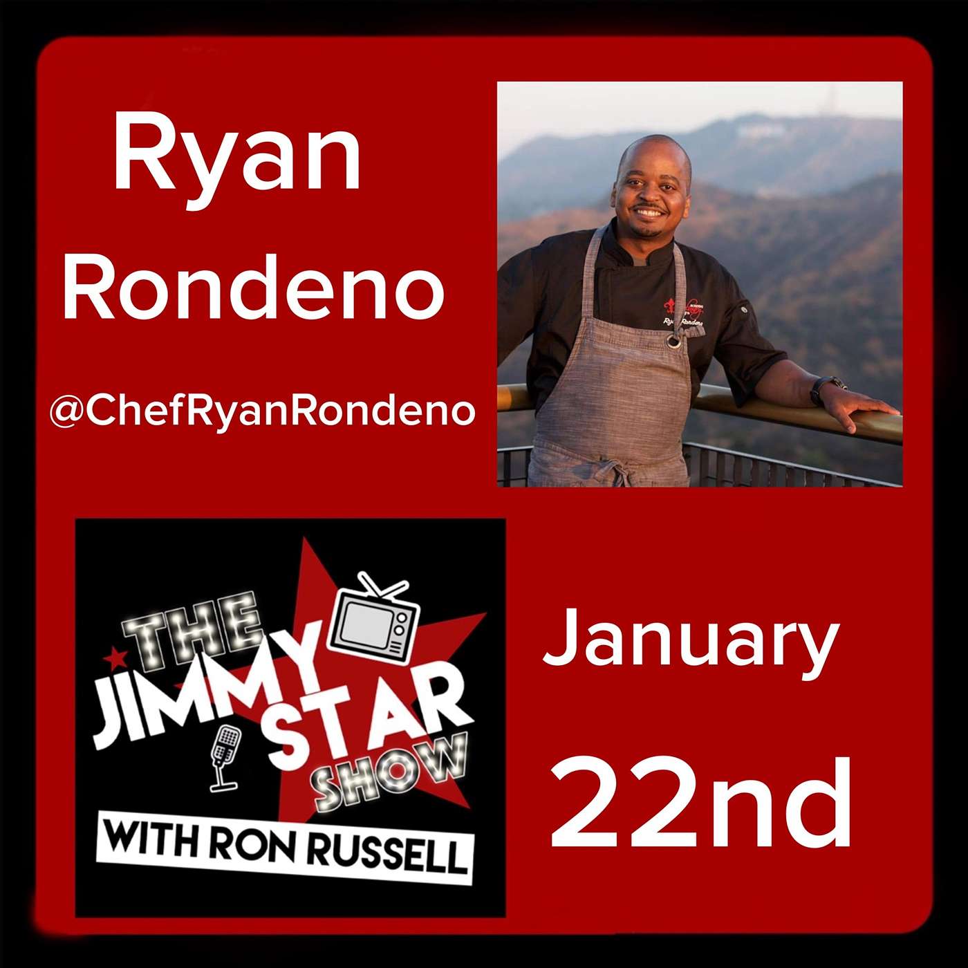 Steve Bluestein @SteveBluestein/ Ryan Rondeno @ChefRyanRondeno