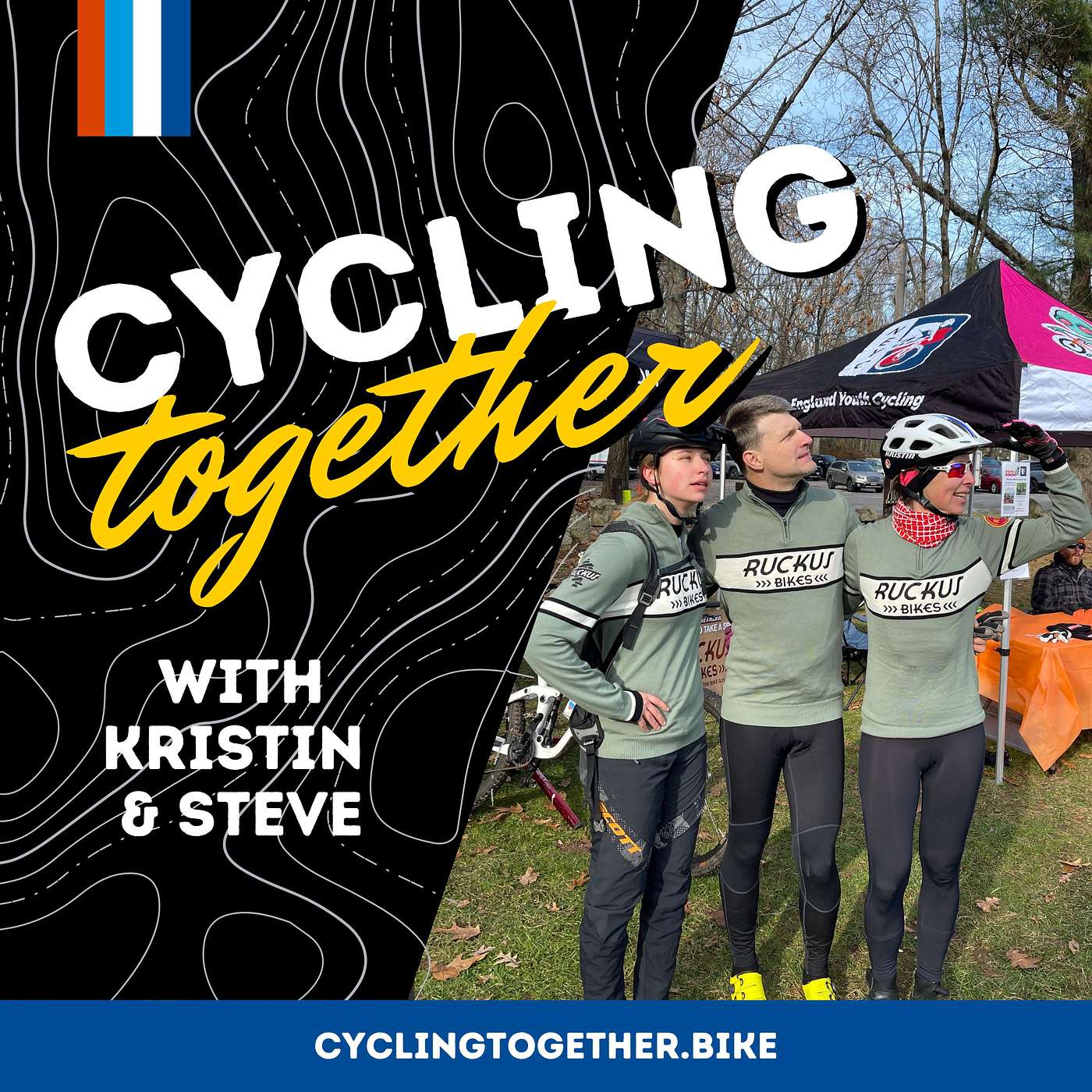 Cycling Together with Kristin & Steve