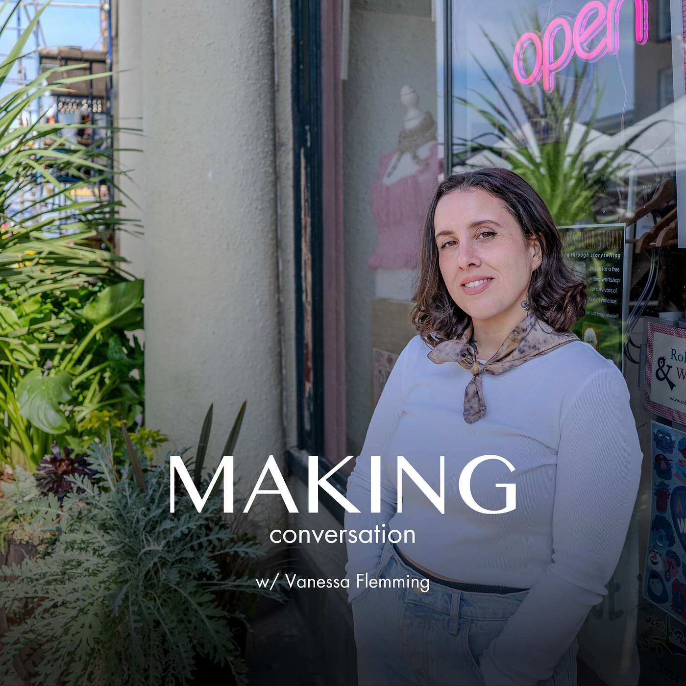 A knitwear designer & 🧶 dyer walk into their own yarn shop - ōSHən Knits & Fibres w/ Vanessa Fleming