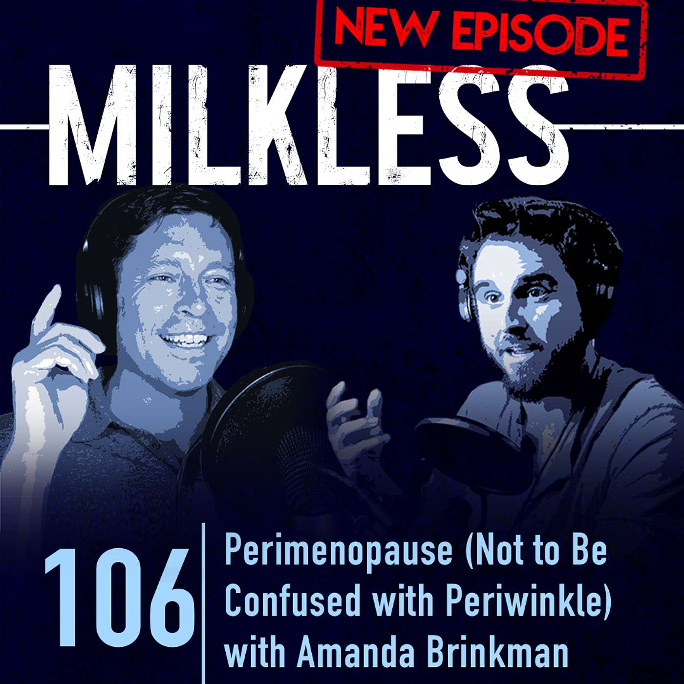 #106 | Perimenopause (Not to Be Confused with Periwinkle) with Amanda Brinkman