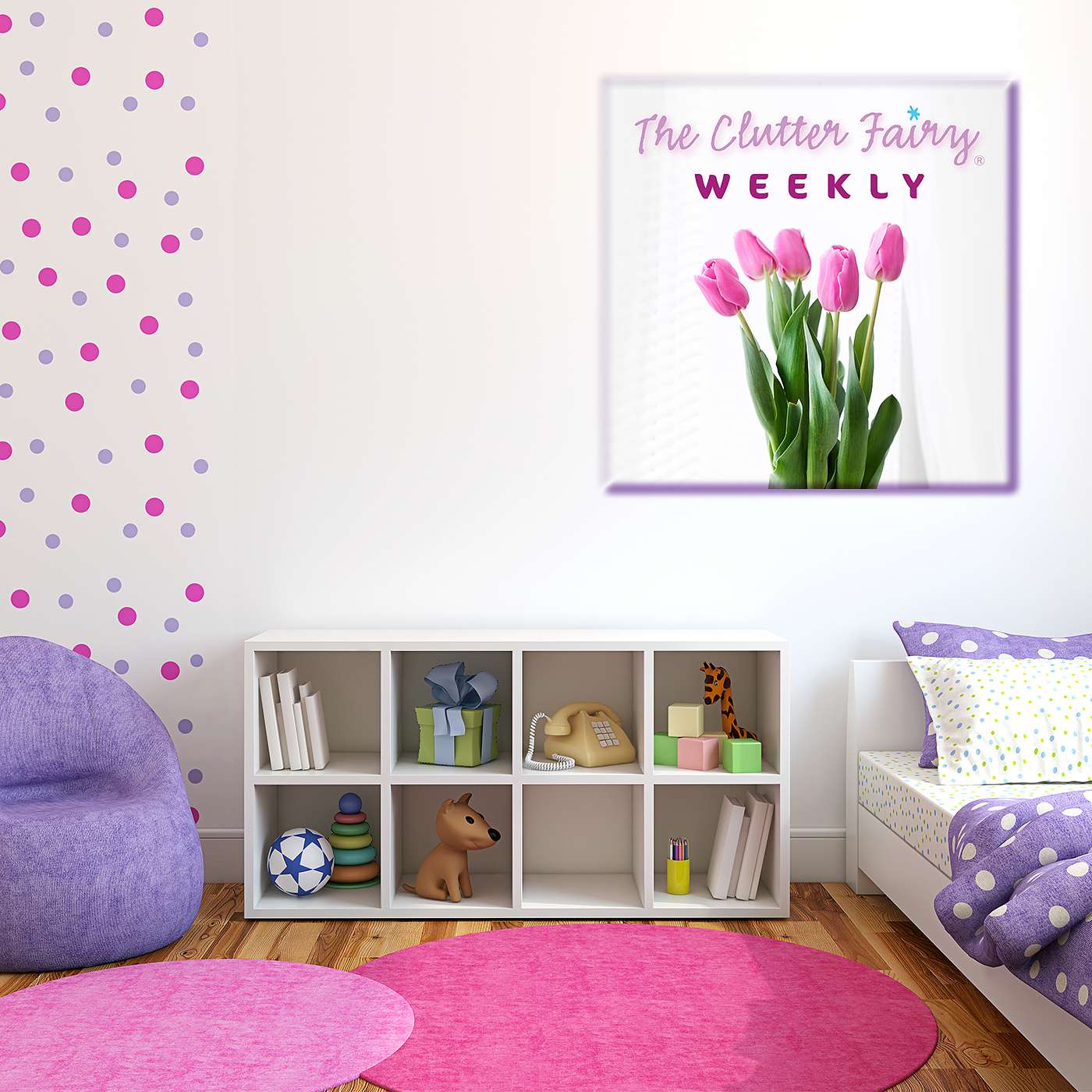 The Kid Zone: Organizing Playrooms and Children’s Bedrooms - The Clutter Fairy Weekly #84