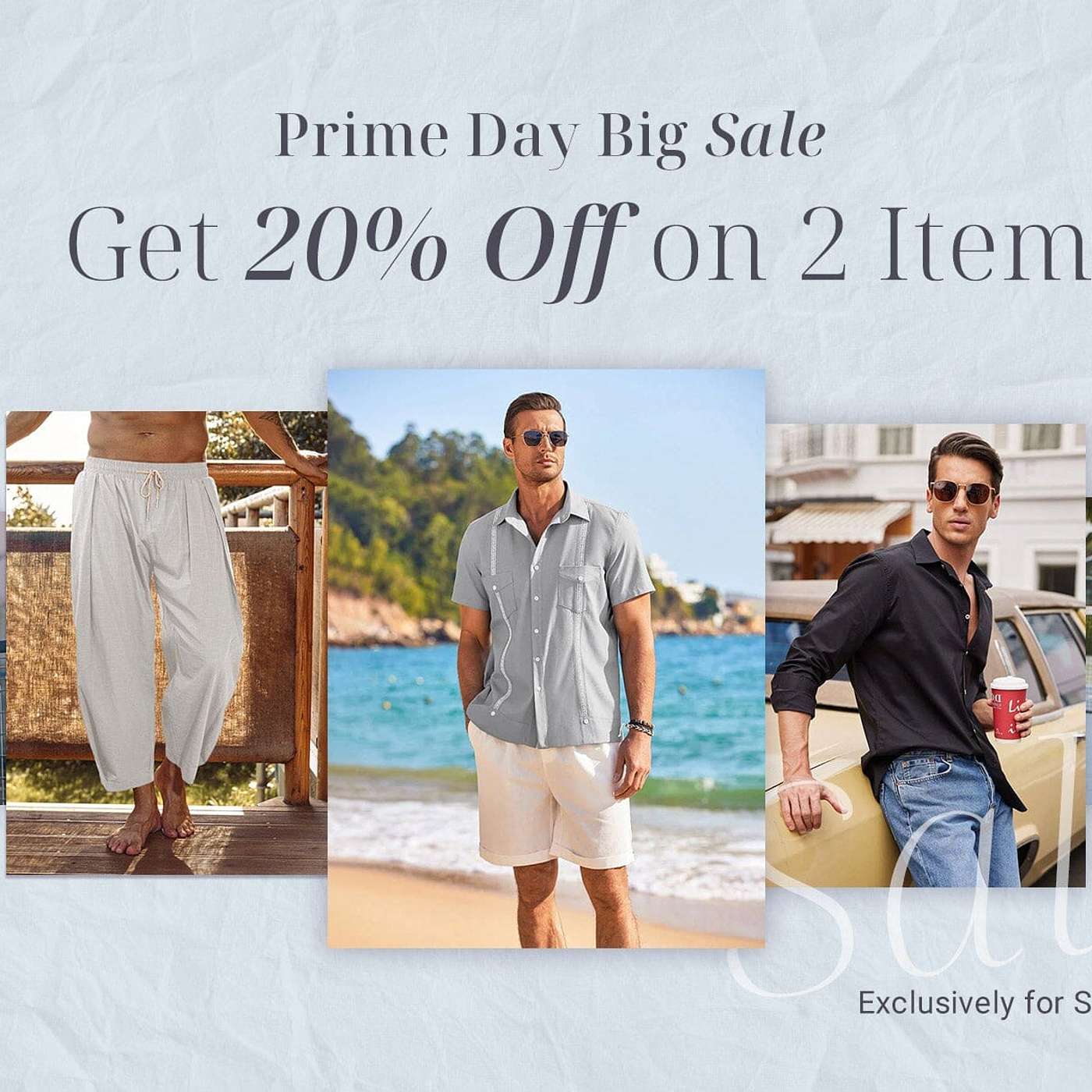 Coofandy Prime Day Big Sale: Get 20% Off on 2 Items! Exclusively for Subscribers! episode artwork