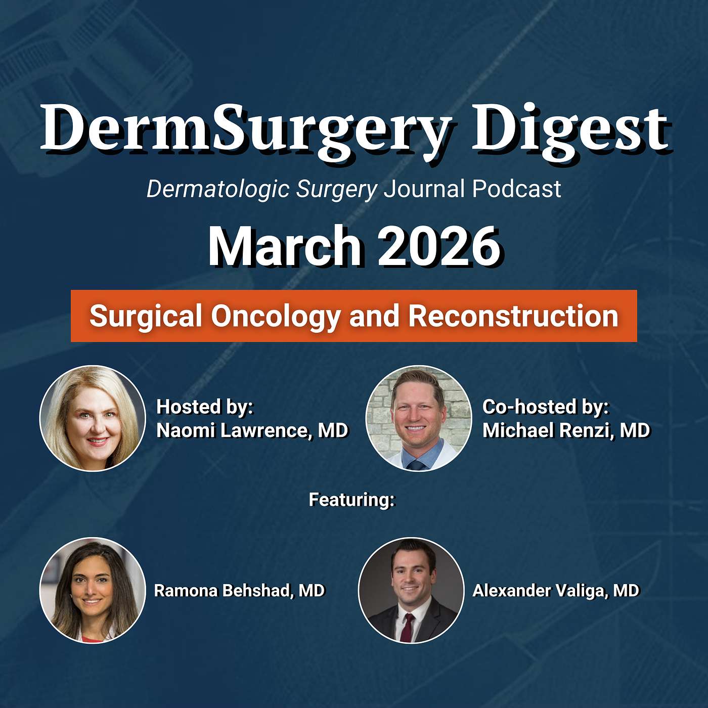 March 2026: Surgical Oncology and Reconstruction March 2026: Surgical Oncology and Reconstruction