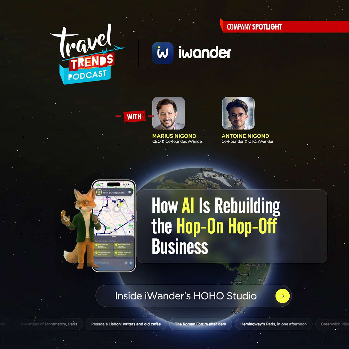 How AI Is Rebuilding the Hop-On Hop-Off Business - Inside iWander's HOHO Studio episode artwork