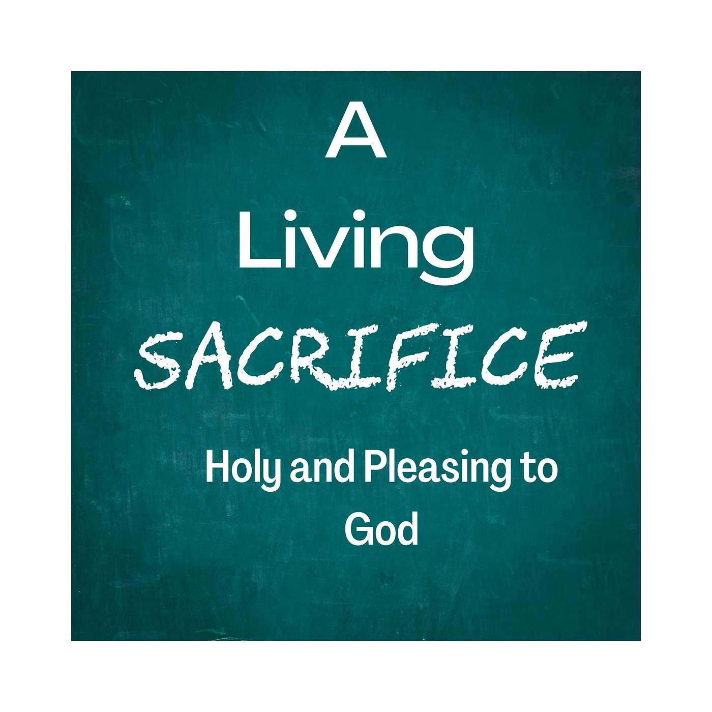Me? A Living Sacrifice? (why me Lord) episode artwork