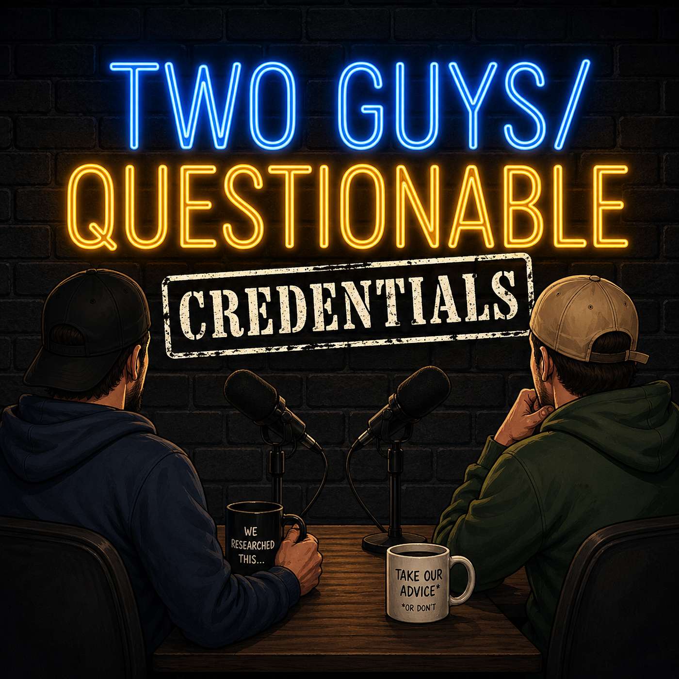 Two Guys/Questionable Credentials