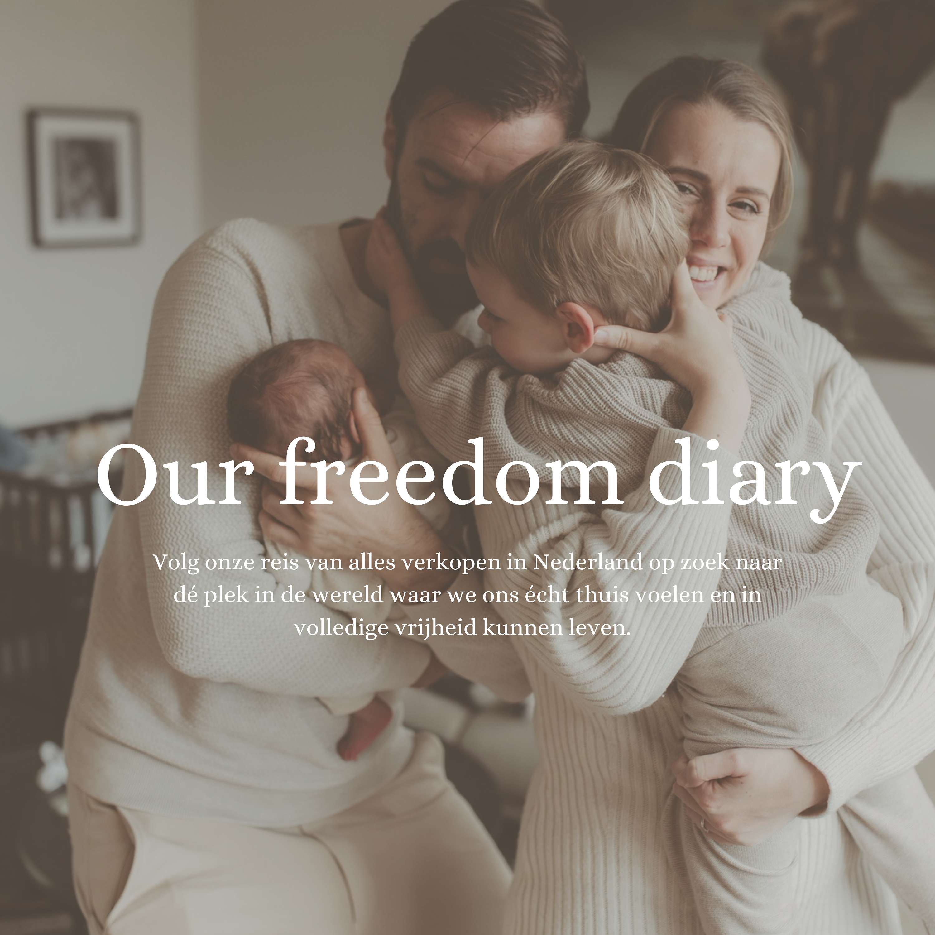 Our freedom diary cover art