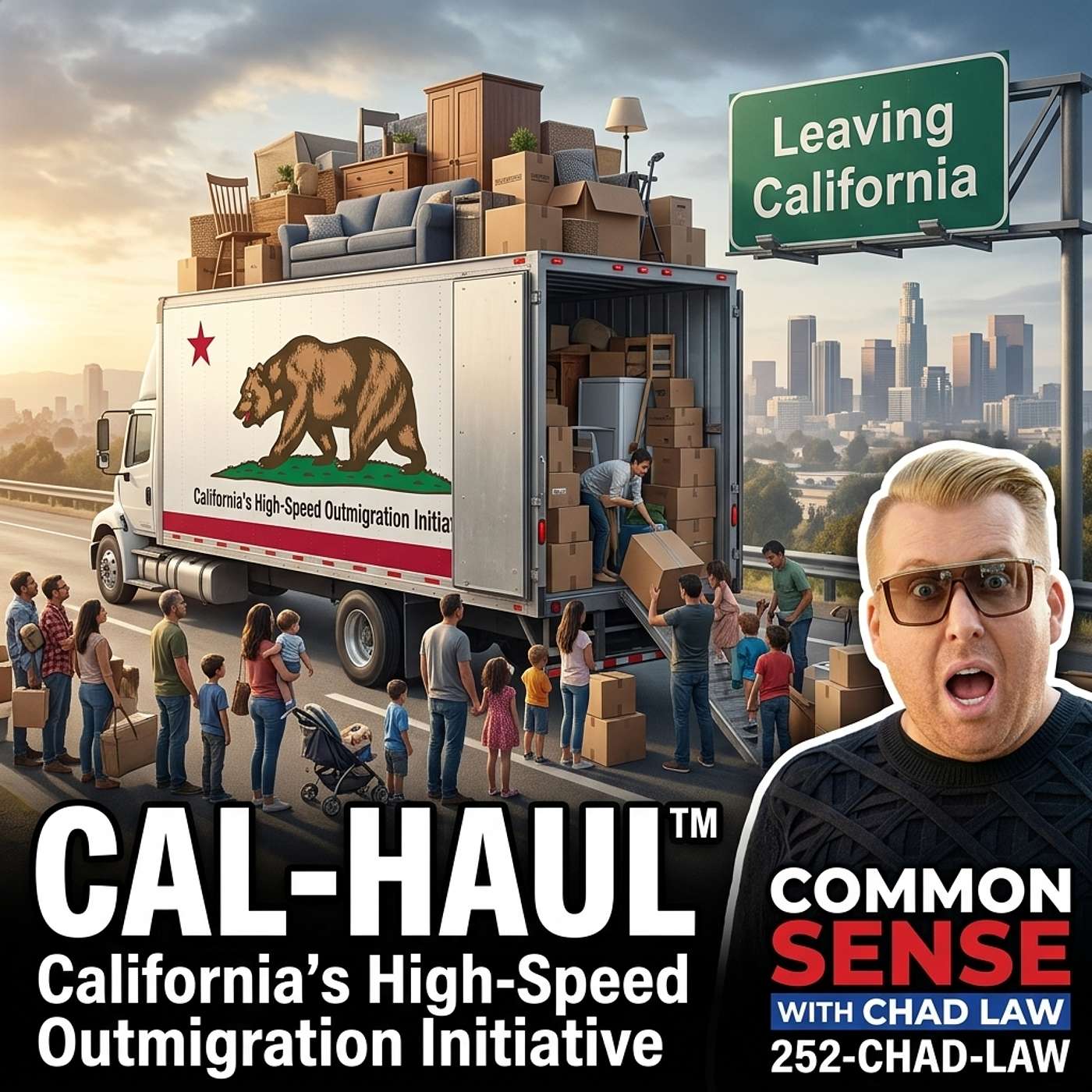 CAL-HAUL™: California's New Plan to Profit From People Leaving | Satire Saturday