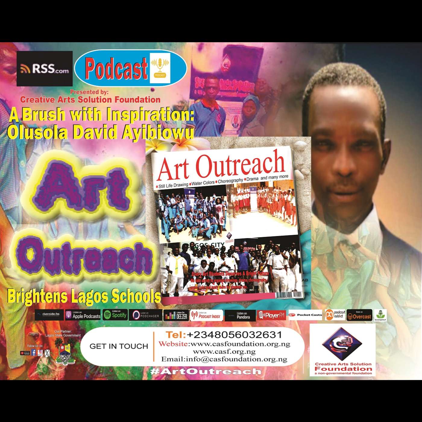 A Brush with Inspiration: Olusola David Ayibiowu Art Outreach Brightens Lagos Schools