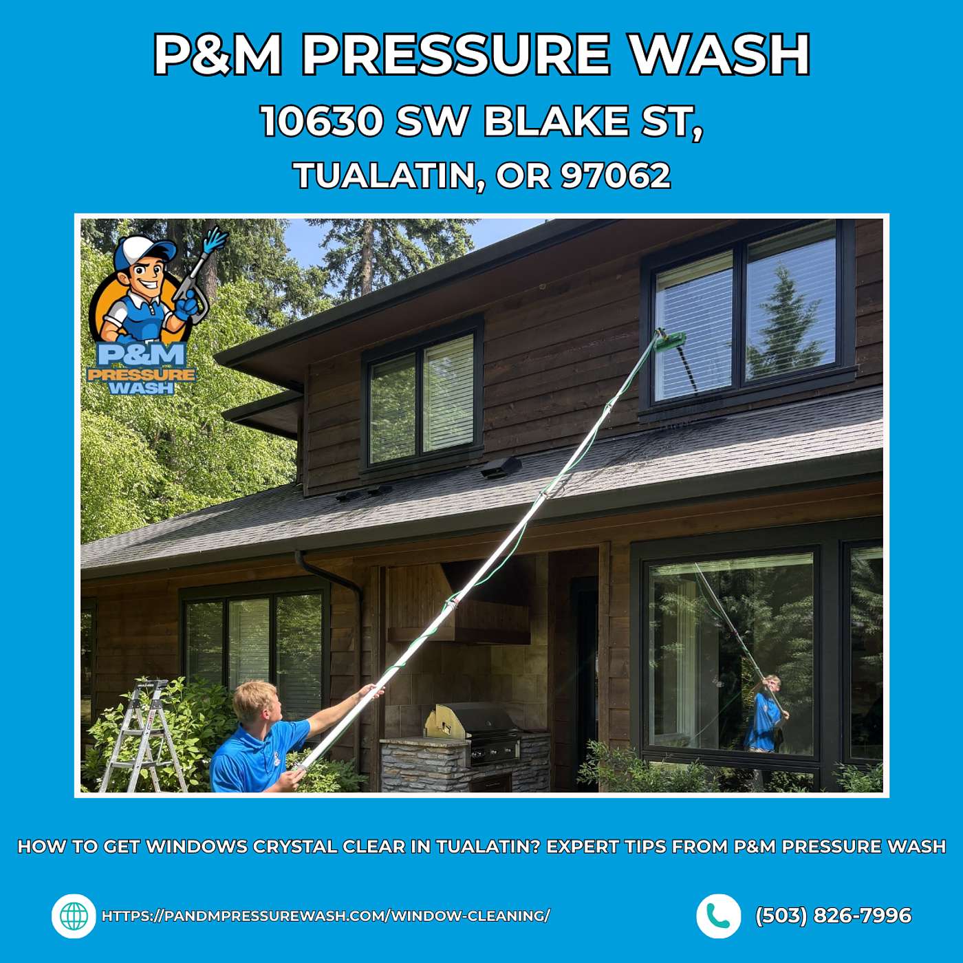 How to Get Windows Crystal Clear in Tualatin? Expert Tips From P&M Pressure Wash episode artwork