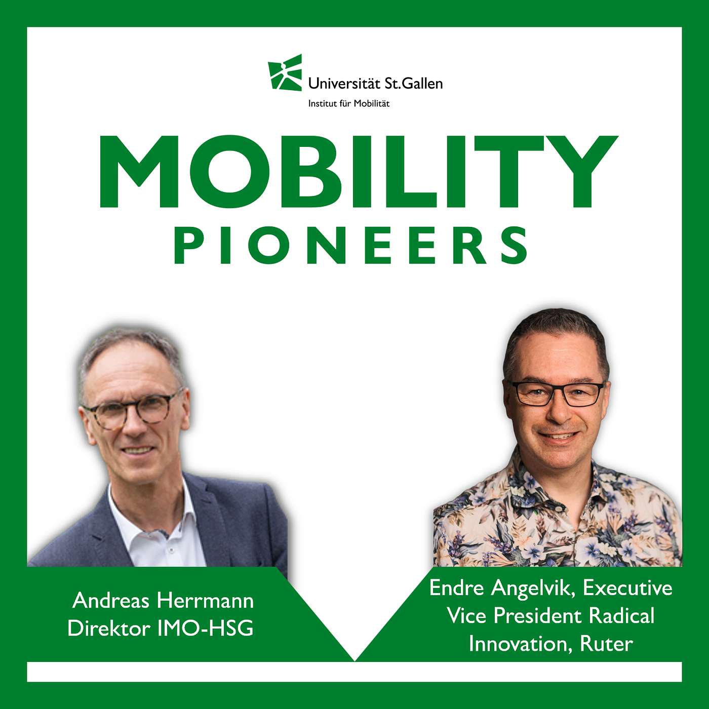 Endre Angelvik (Endre Angelvik, Executive Vice President Radical Innovation, Ruter): «Our vision is sustainable freedom of movement.»