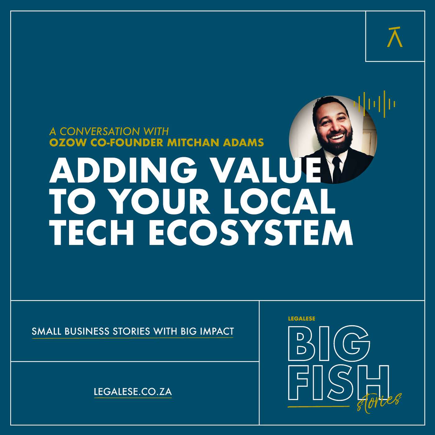 6: Adding Value to Your Local Tech Ecosystem with Mitchan Adams (Ozow co-founder) 6: Adding Value to Your Local Tech Ecosystem with Mitchan Adams (Ozow co-founder)