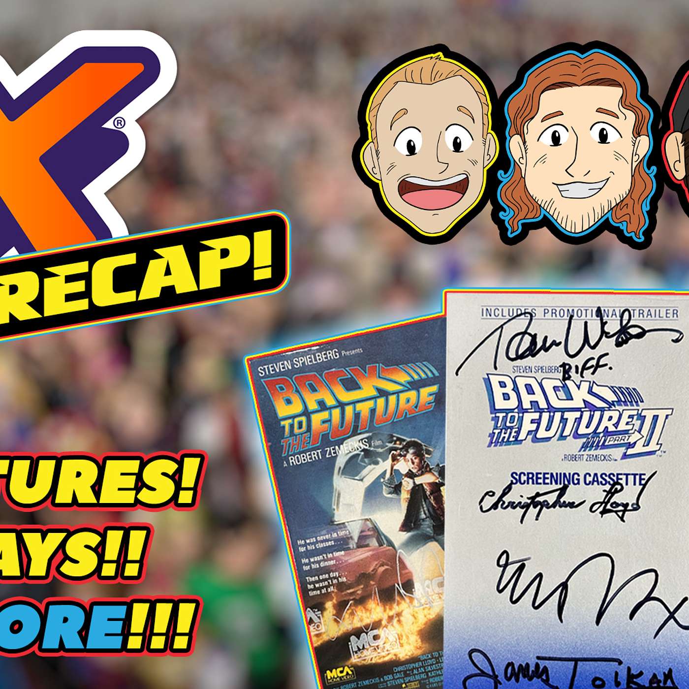 We Met the Cast of Back to the Future - Our Trip to FanX Salt Lake City! Autographs & more!